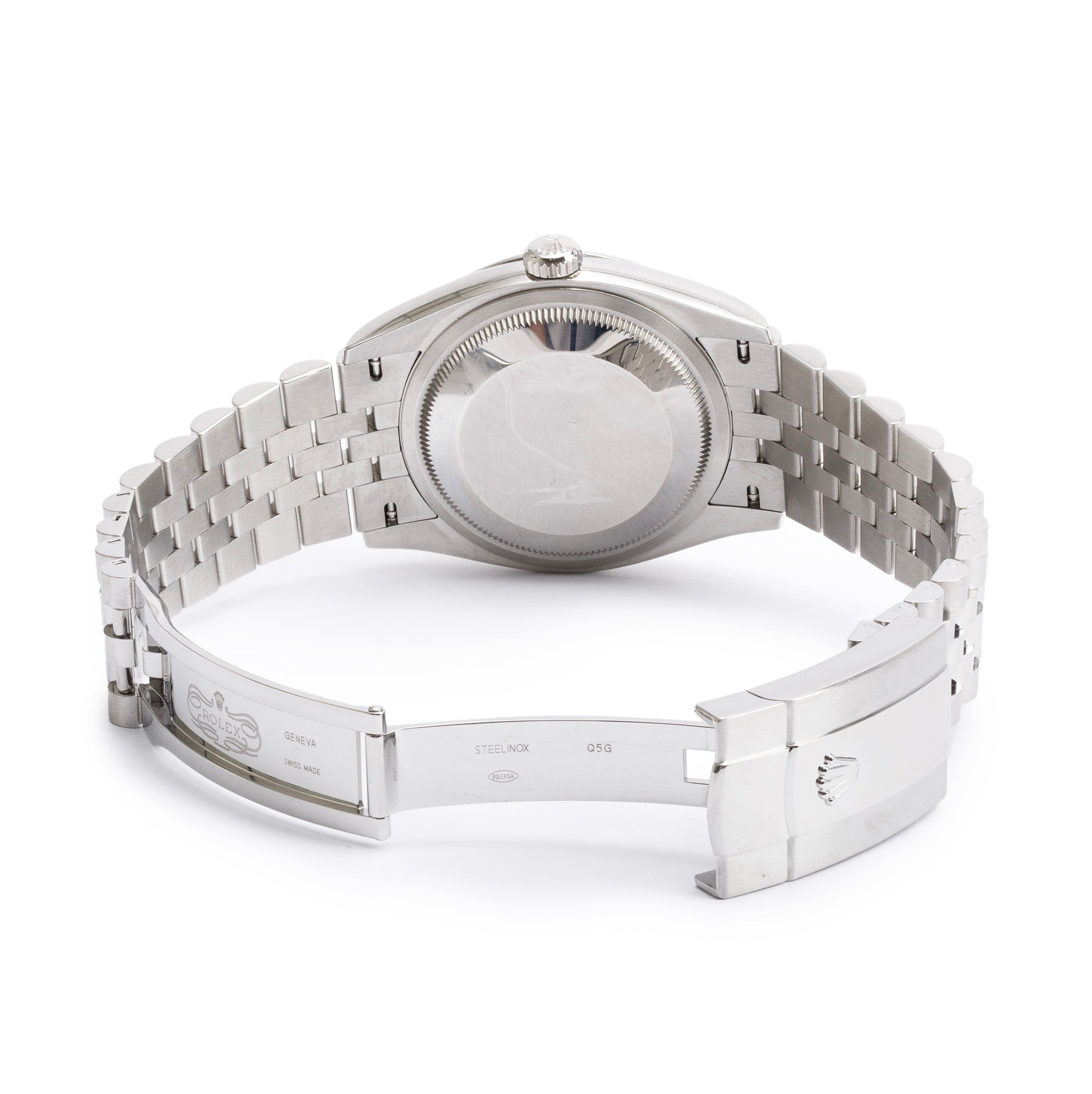 Rolex Stainless Steel Datejust 36MM Automatic Watch 126200 w/ Box & Papers