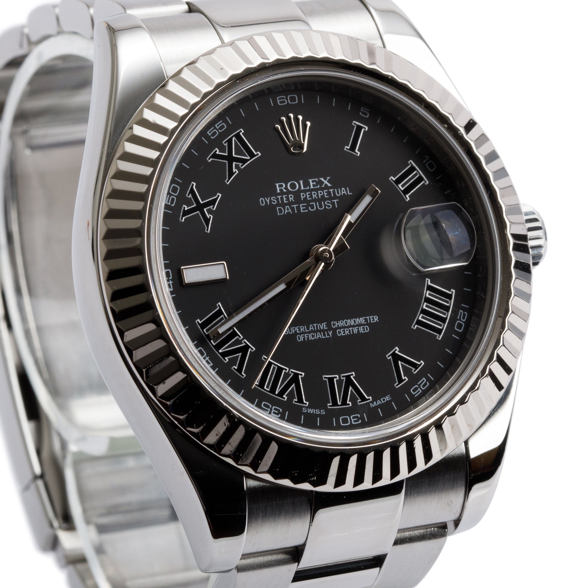 Rolex Stainless Steel Datejust II 41 MM Watch 116334 w/ Box & Papers