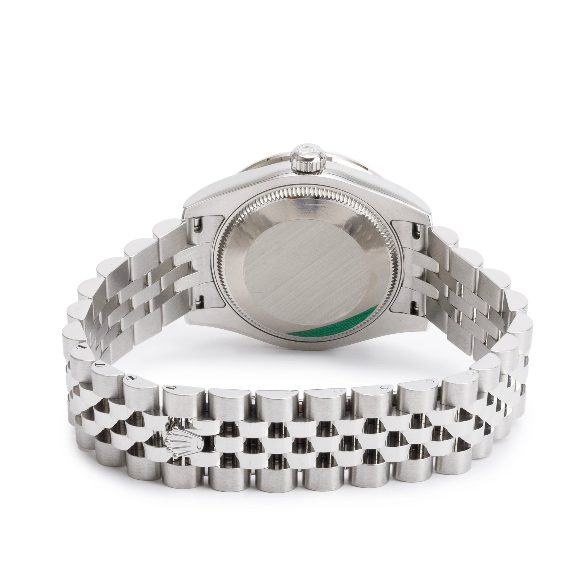 Rolex Stainless Steel Diamond Bezel Datejust 31 MM Watch 178384 w/ Box & Papers