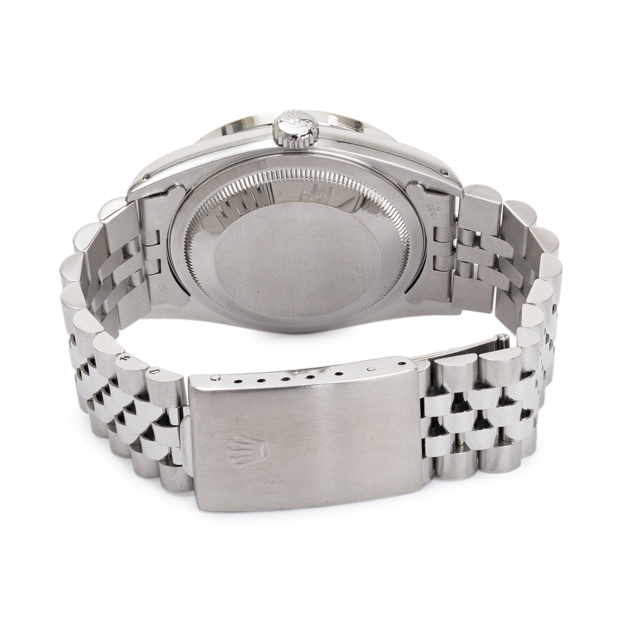 Rolex Stainless Steel Diamond Bezel Datejust 36MM Watch