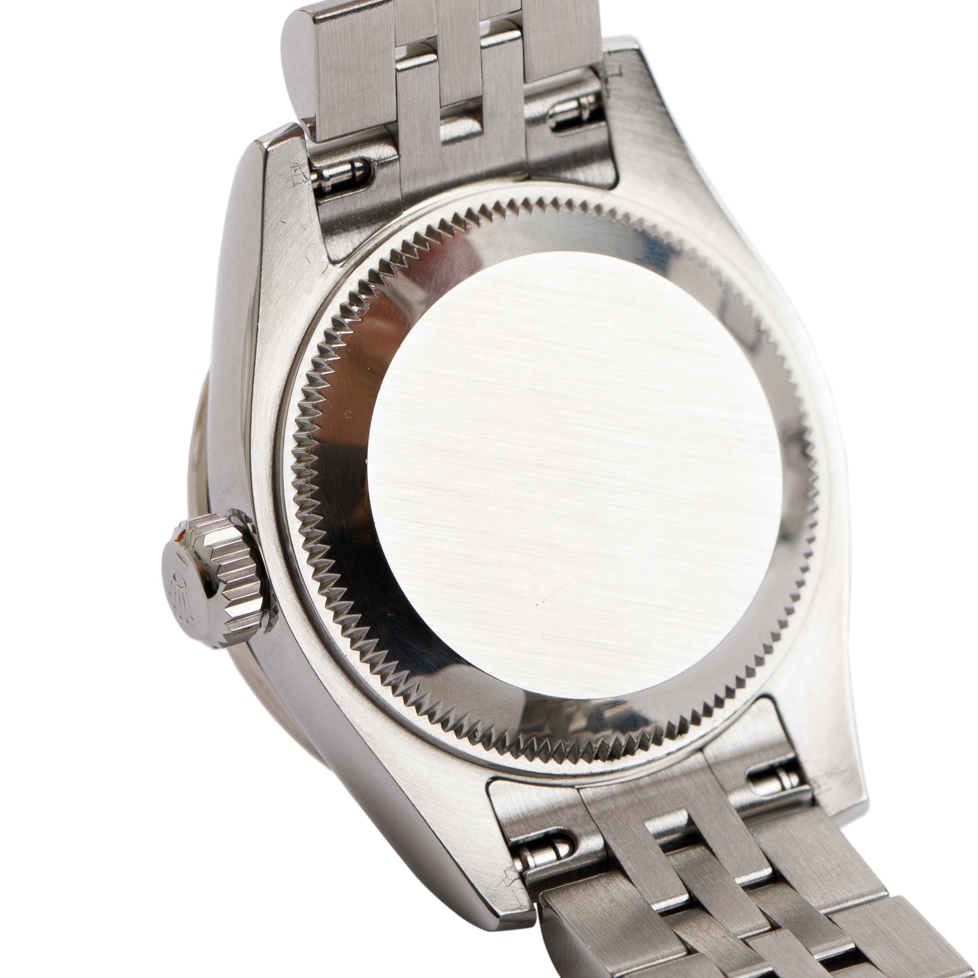 Rolex Stainless Steel Diamond Bezel & Dial Datejust 26 MM Watch w/ Box & Papers