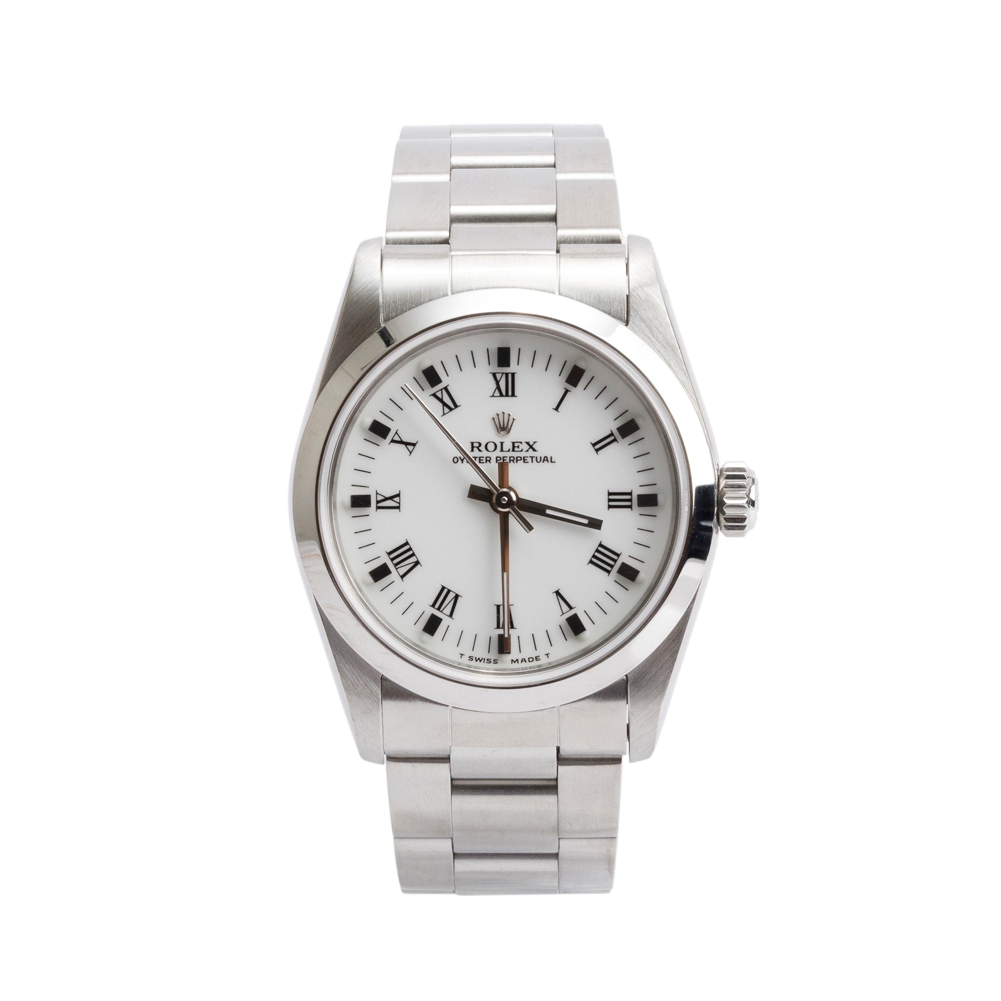 Rolex Stainless Steel Oyster Perpetual 31 MM Automatic Watch 67480 w/ Box