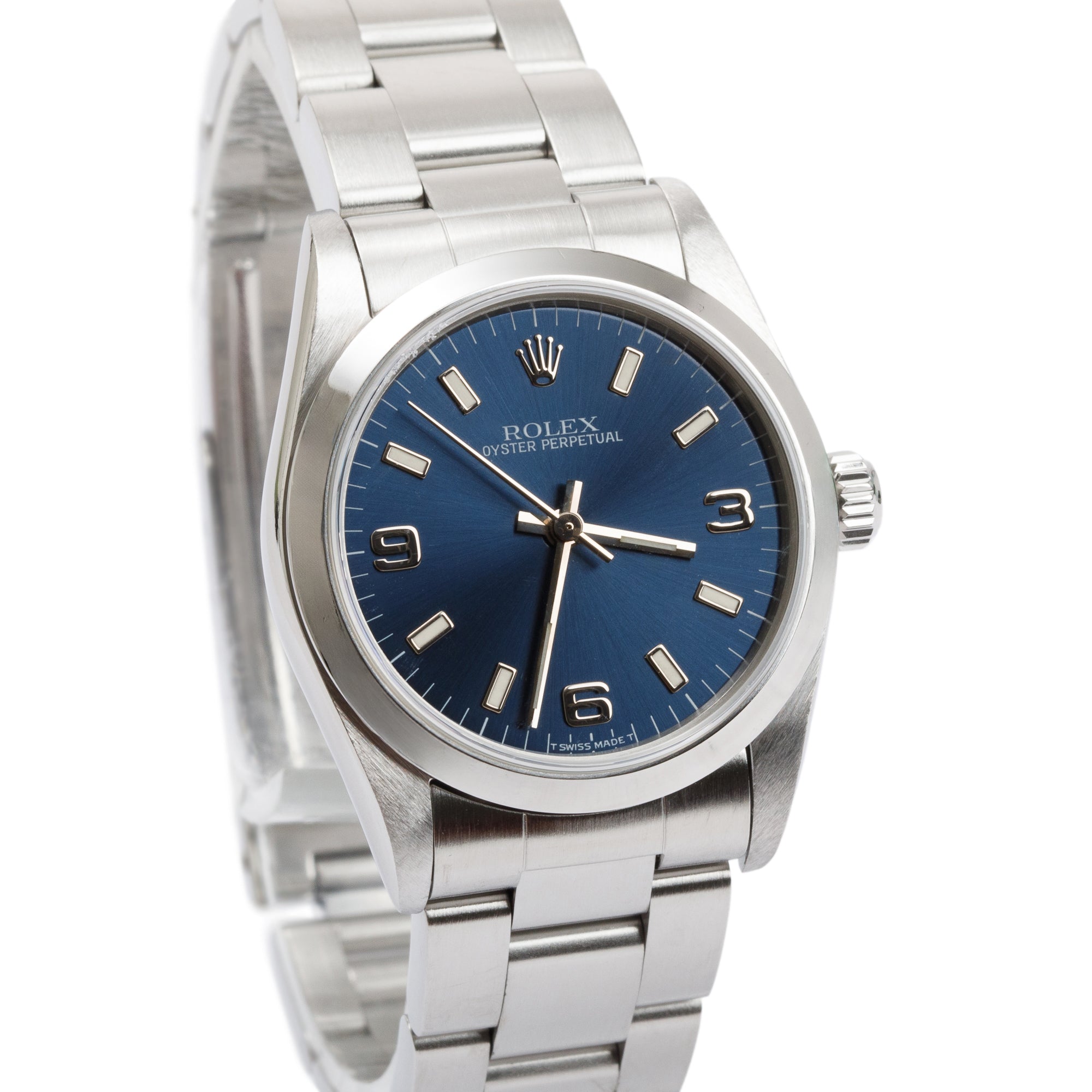 Rolex Stainless Steel Oyster Perpetual 31 MM Watch w/ Box & Papers