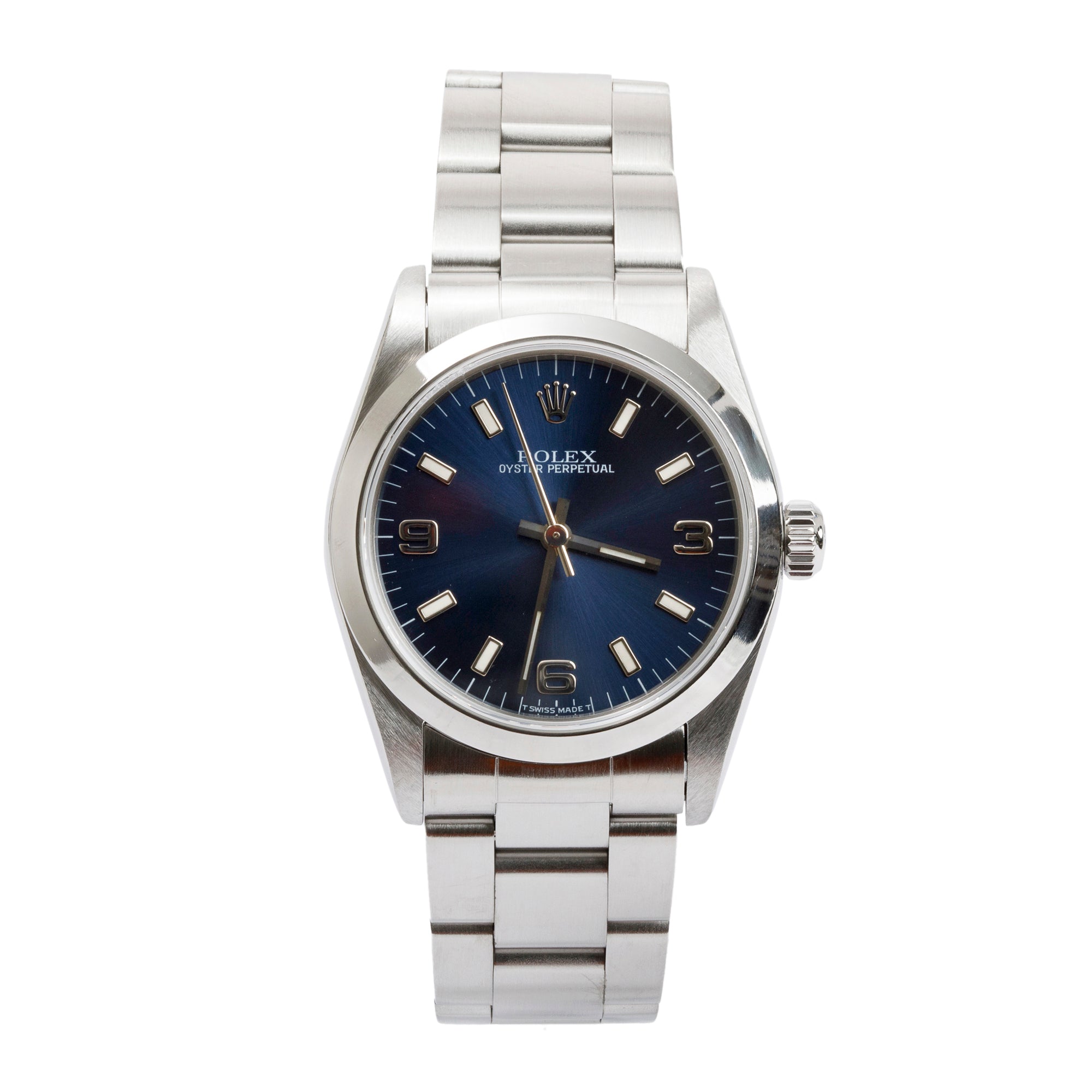 Rolex Stainless Steel Oyster Perpetual 31 MM Watch w/ Box & Papers