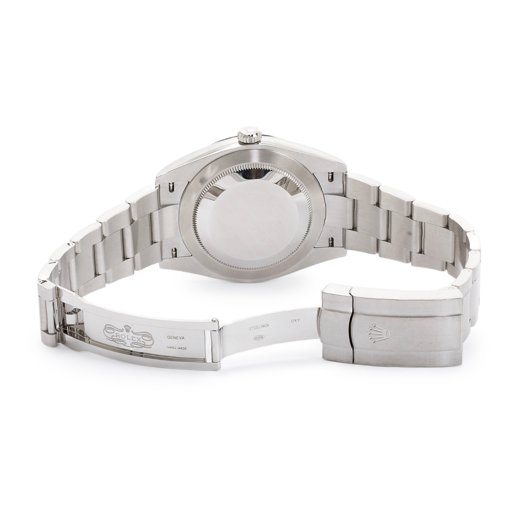 Rolex Stainless Steel Oyster Perpetual 41 MM Watch w/ Box & Papers