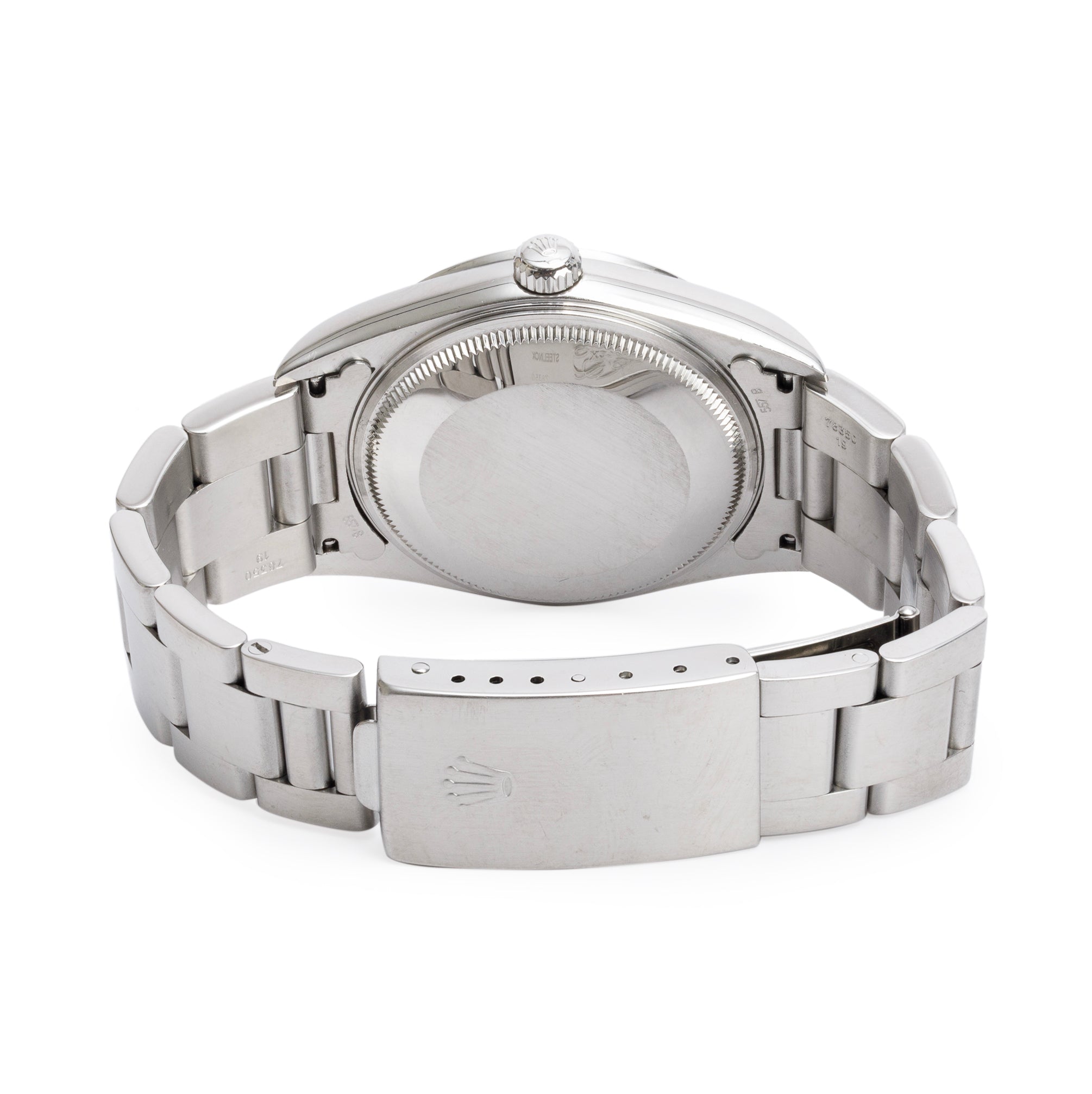 Rolex Stainless Steel Oyster Perpetual Air King 34 MM Watch Blue Dial 14000 w/ Box & Papers