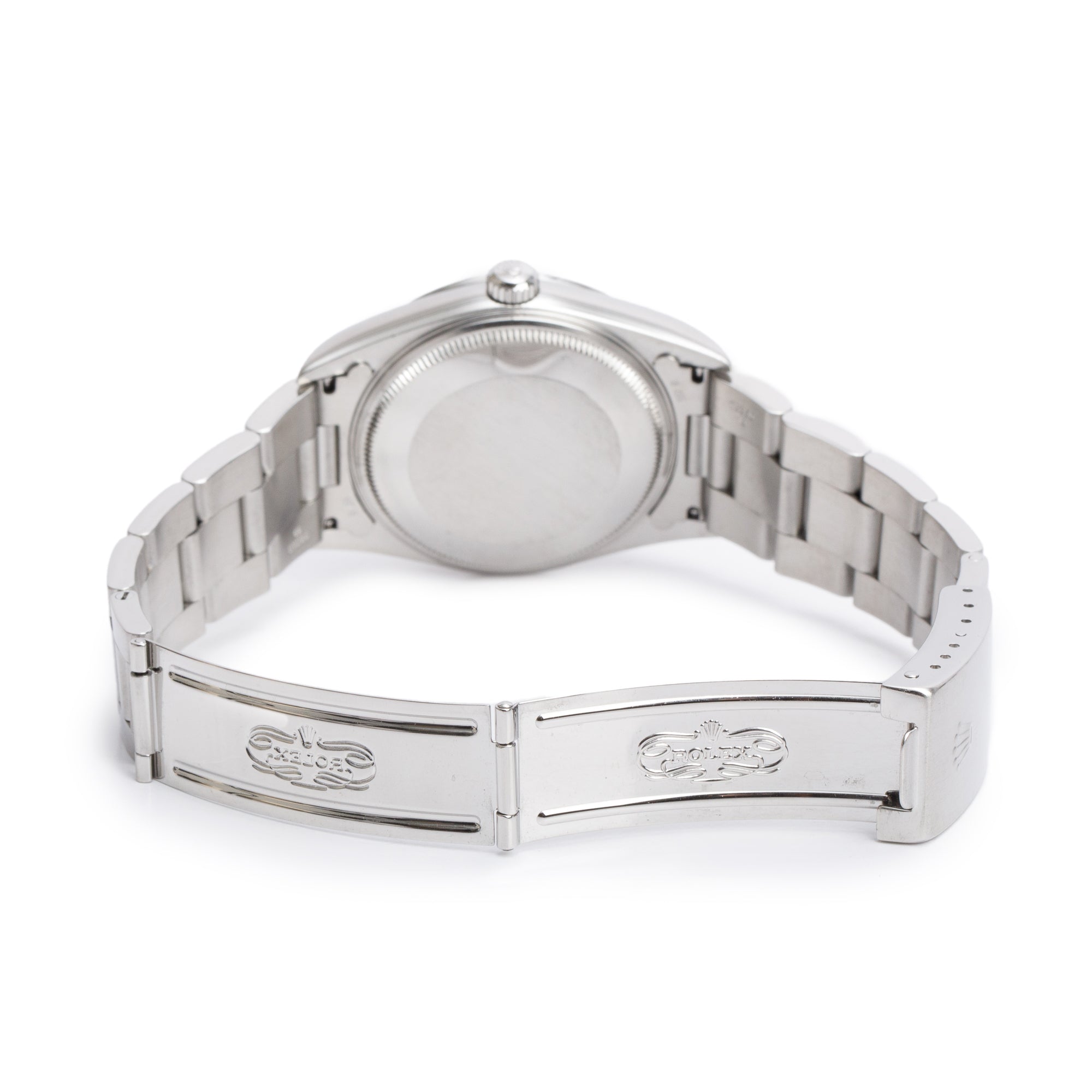 Rolex Stainless Steel Oyster Perpetual Air King 34 MM Watch Blue Dial 14000 w/ Box & Papers