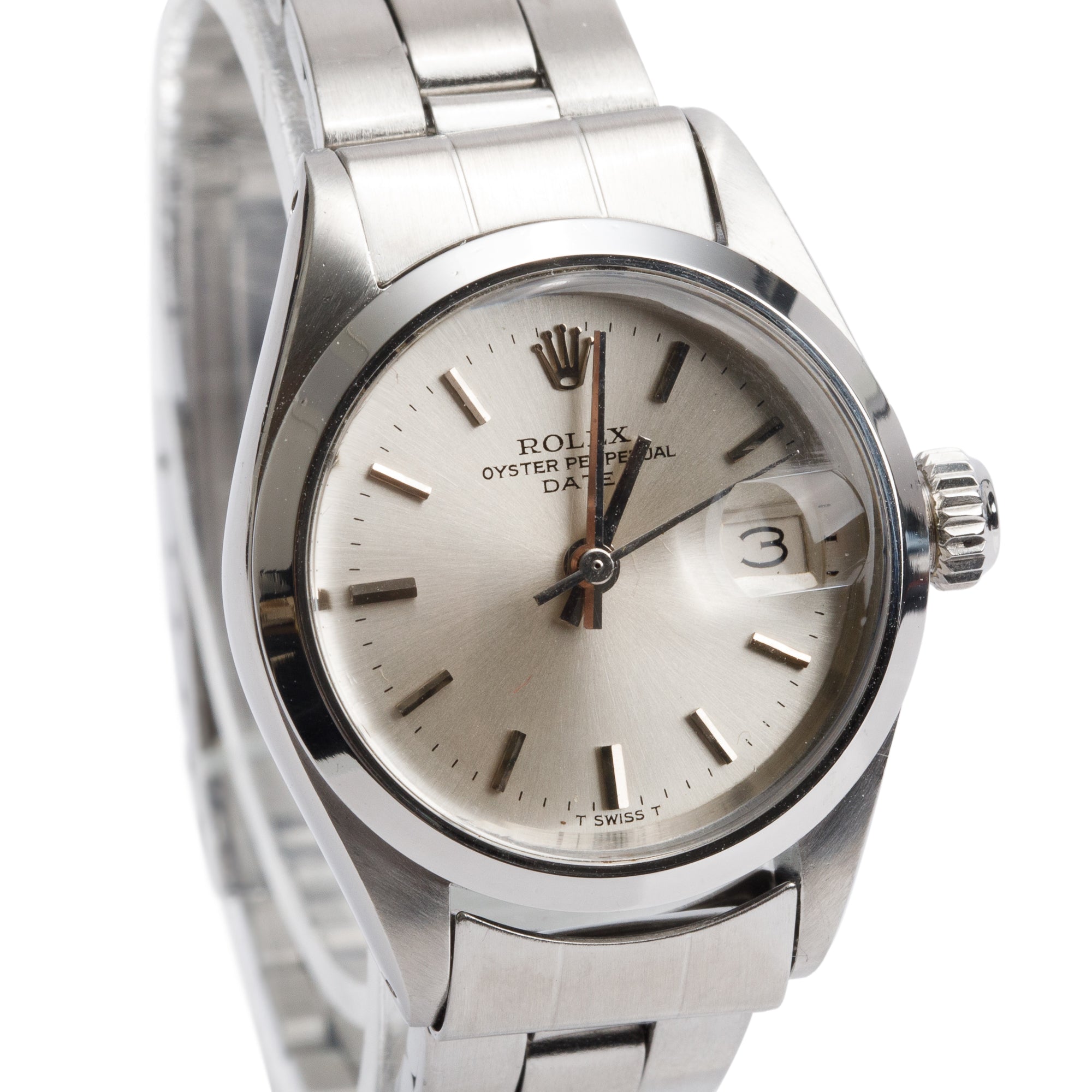 Rolex Stainless Steel Oyster Perpetual Date 26 MM Watch 6916
