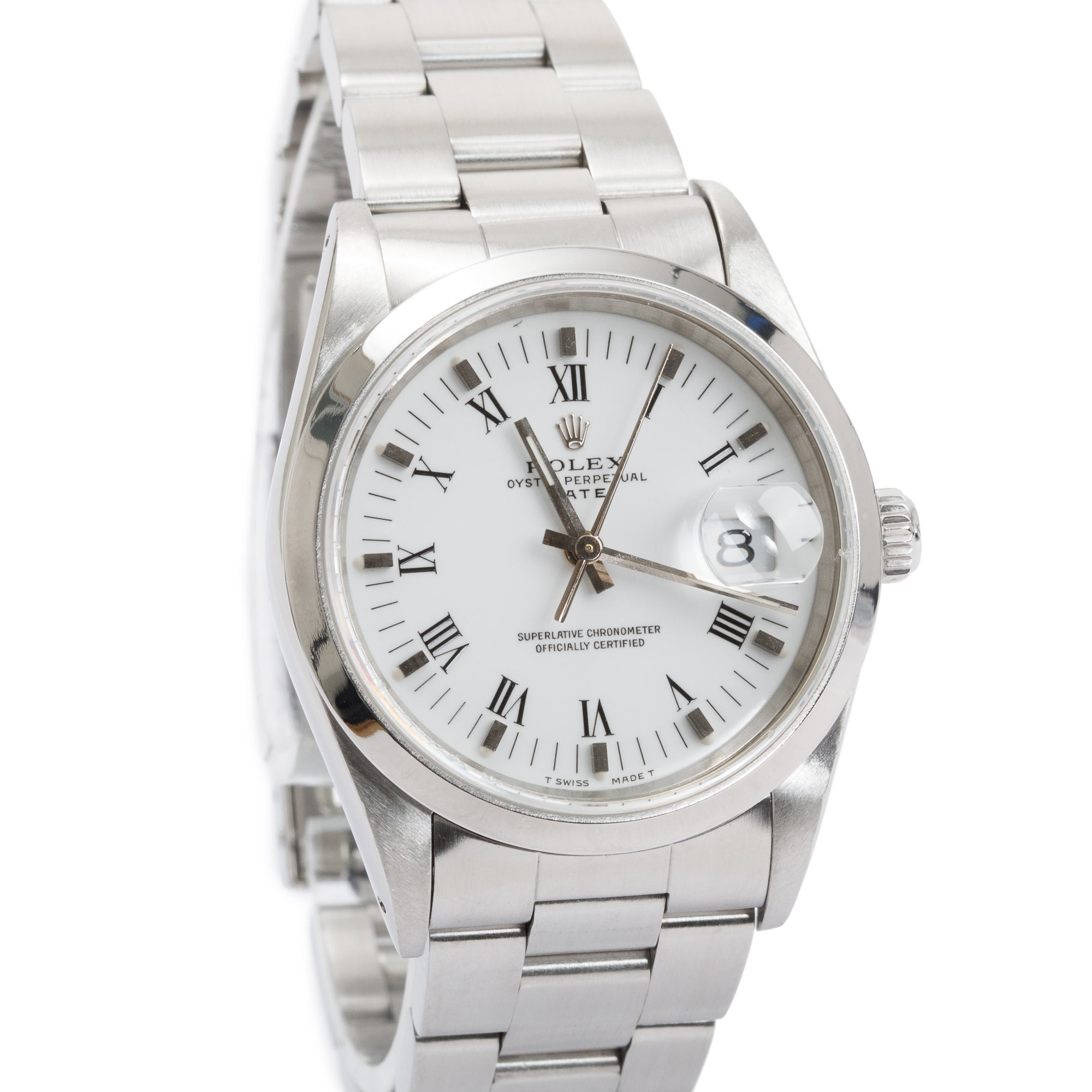 Rolex Stainless Steel Oyster Perpetual Date 34 MM Watch