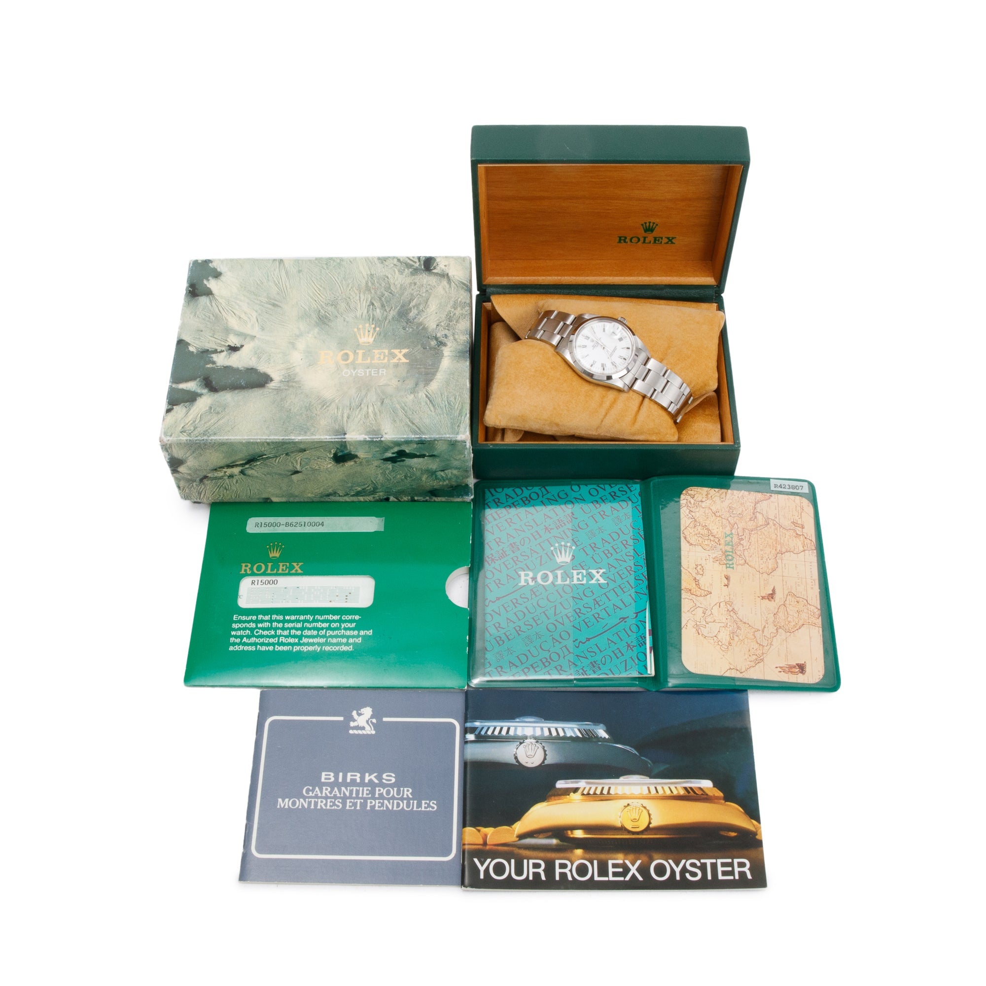 Rolex Stainless Steel Oyster Perpetual Date 34 MM Watch w/ Box & Papers