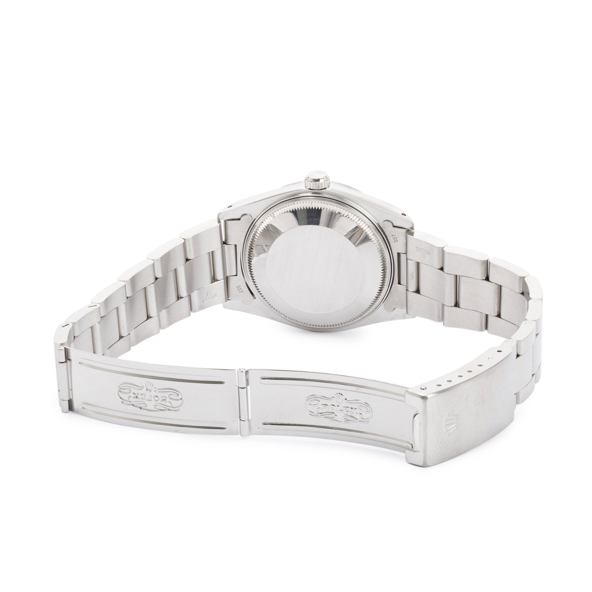 Rolex Stainless Steel Oyster Perpetual Date 34 MM Watch w/ Box & Papers