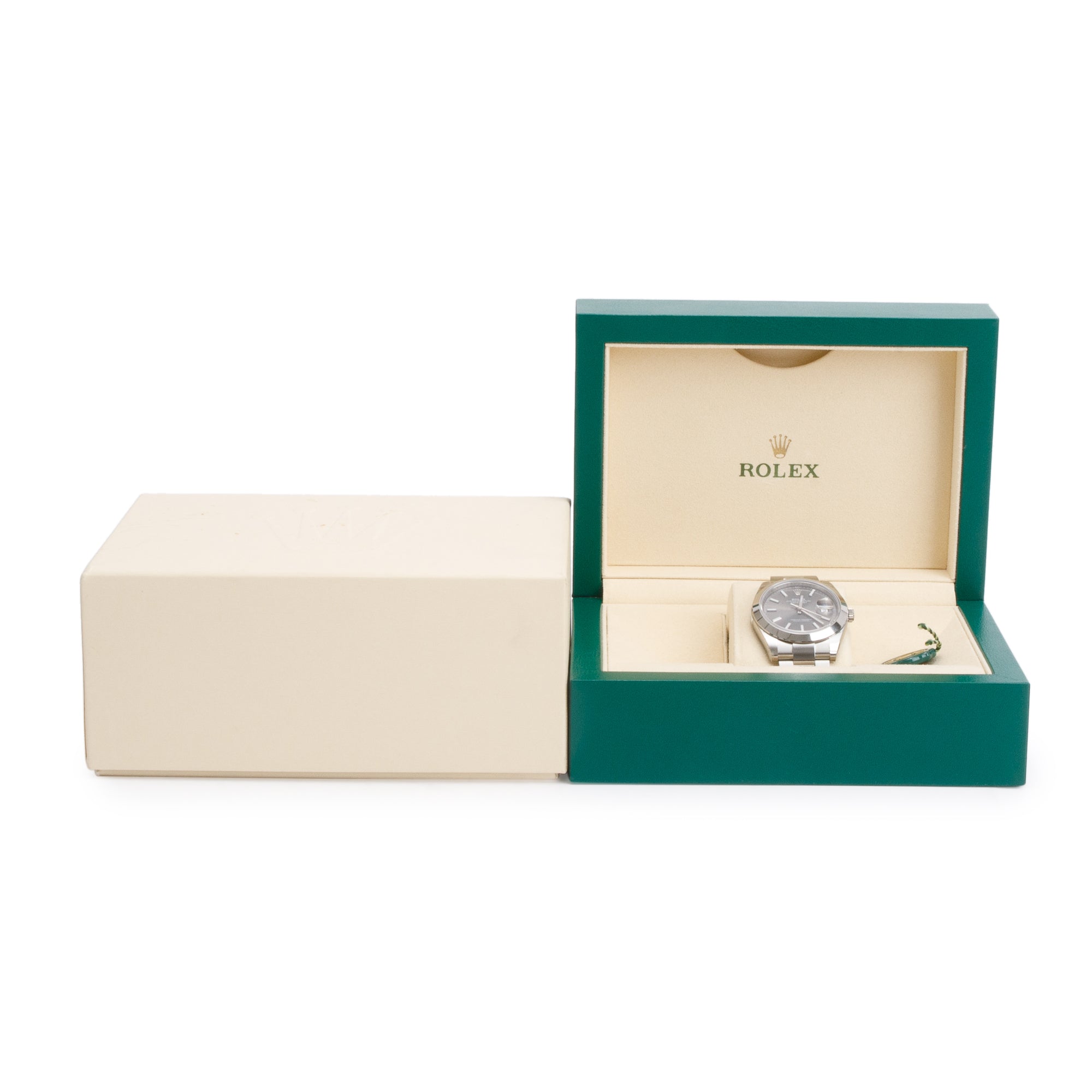 Rolex Stainless Steel Oyster Perpetual Datejust 41 MM Watch 126300 w/ Box