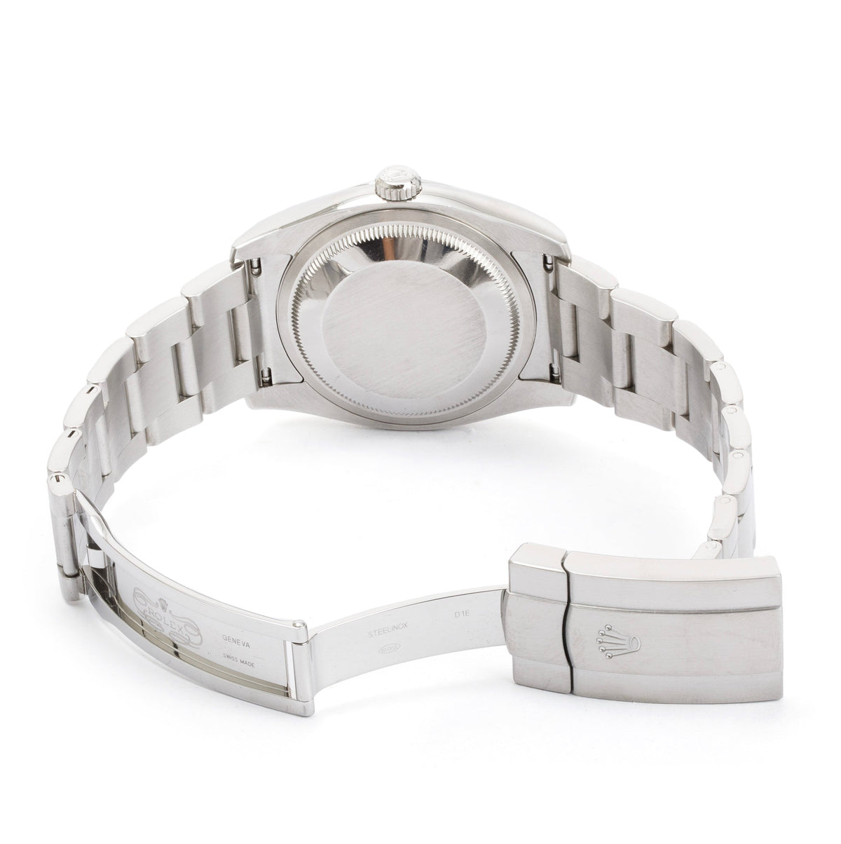 Rolex Stainless Steel Oyster Perpetual White Grape 36 MM Watch w/ Box & Papers