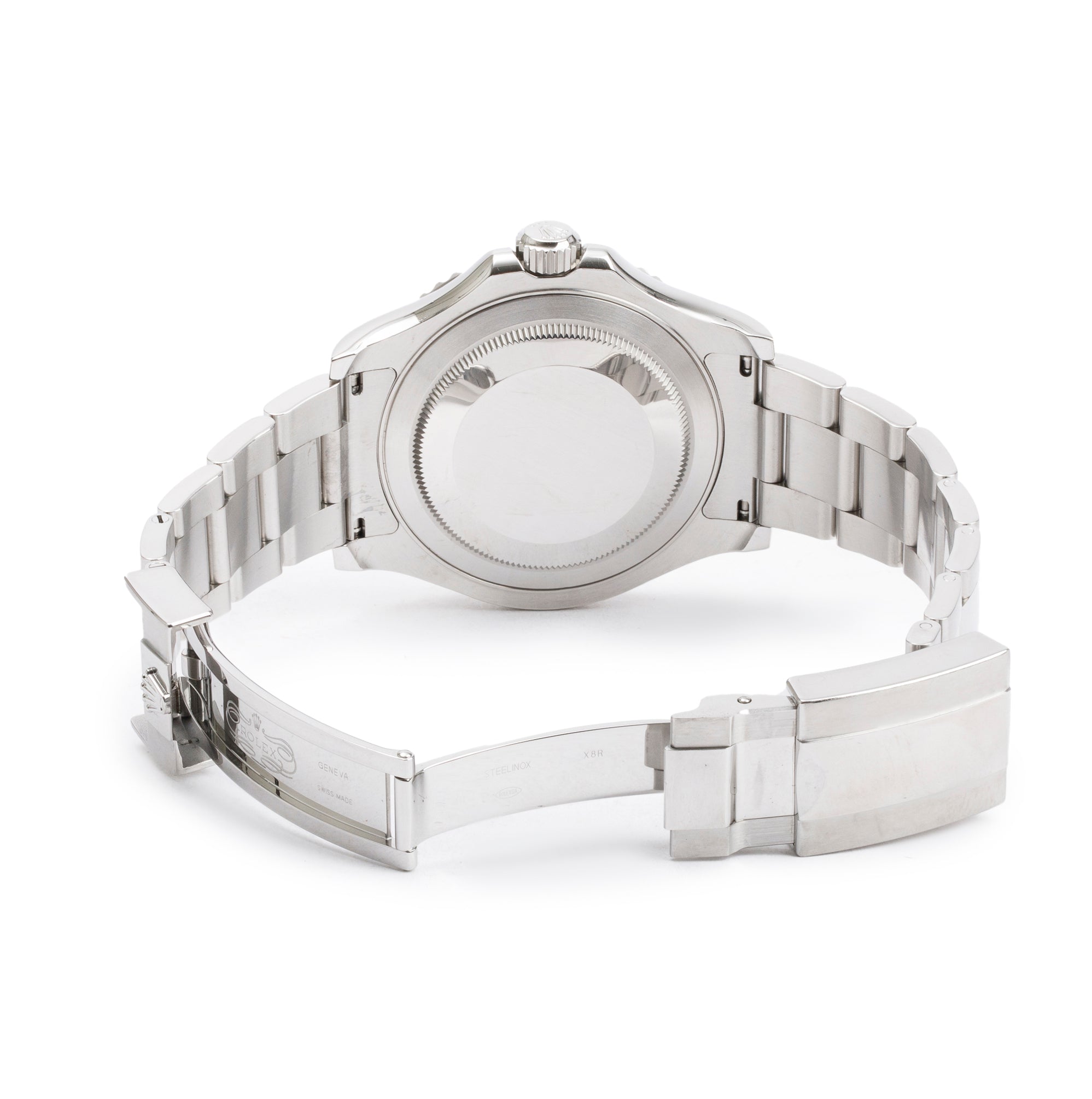 Rolex Stainless Steel & Platinum Yacht-Master Date 40 MM Automatic Watch 116622