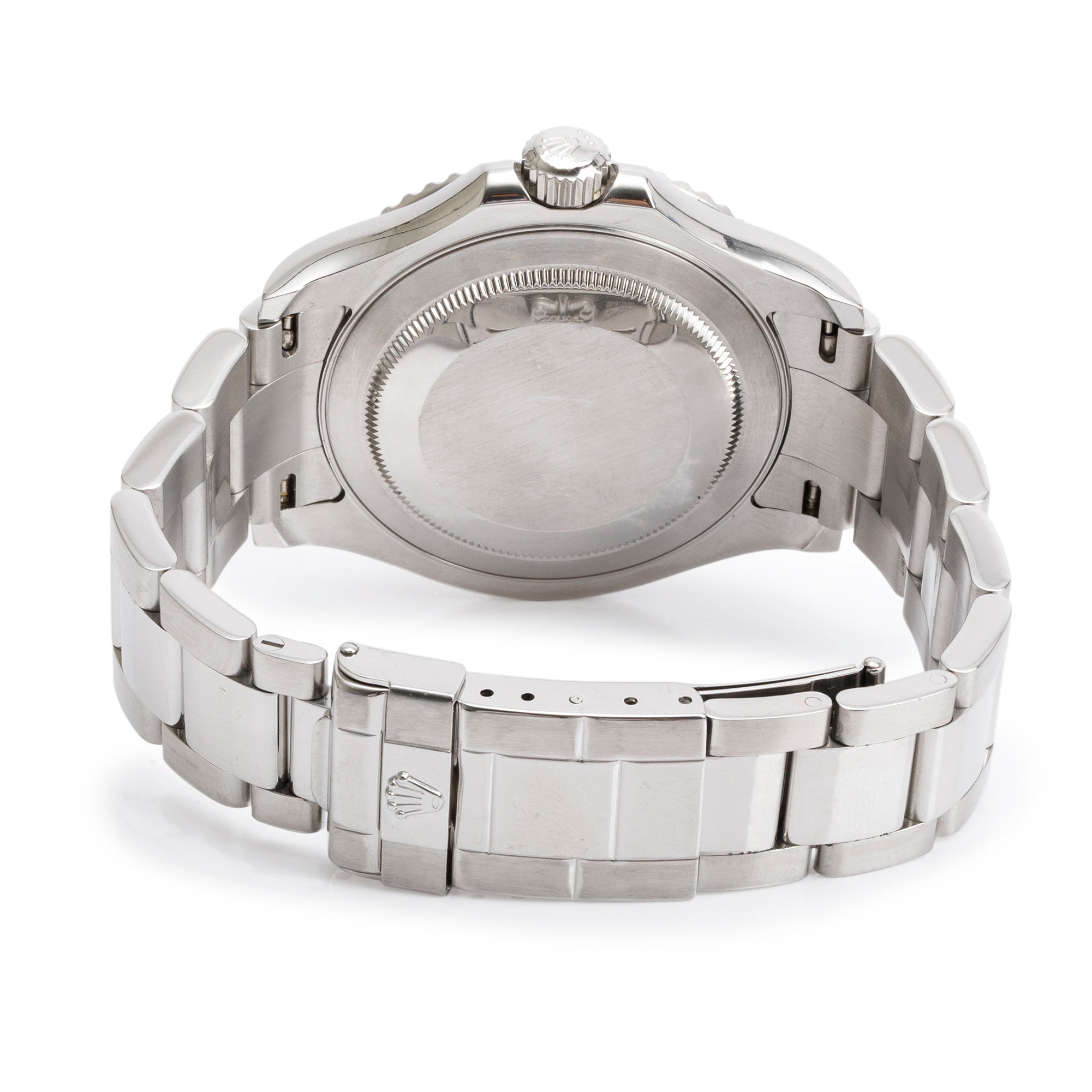 Rolex Stainless Steel & Platinum Yacht-Master Date 40 MM Automatic Watch 16622 w/ Box