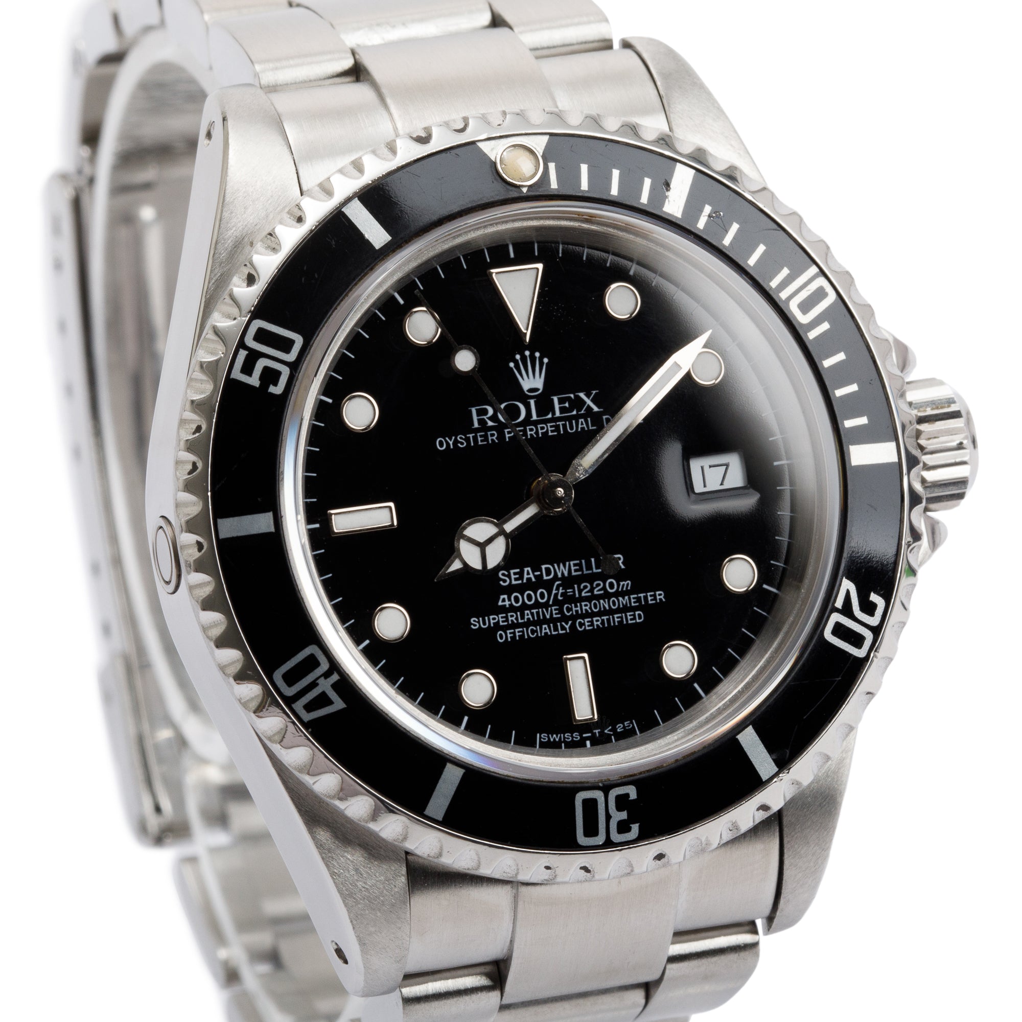 Rolex Stainless Steel Sea-Dweller 40 MM Automatic Watch