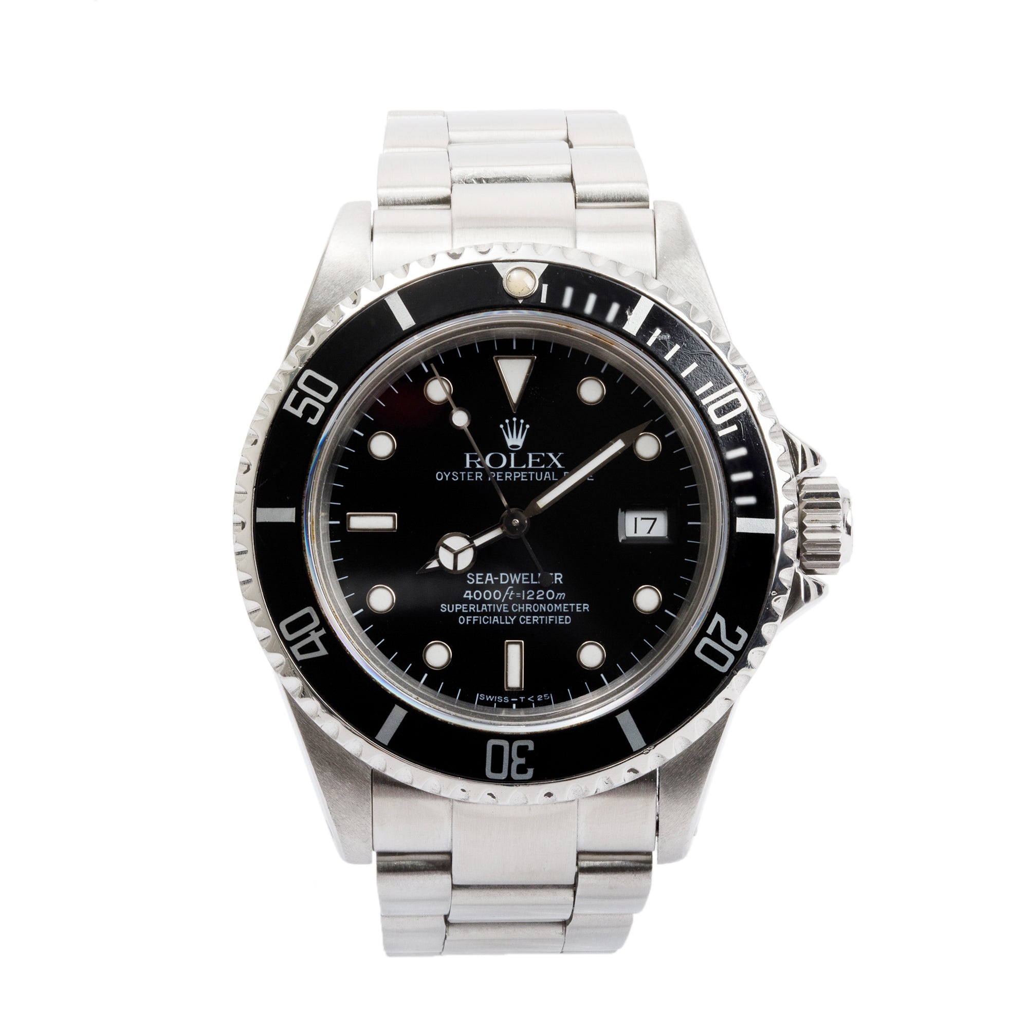 Rolex Stainless Steel Sea-Dweller 40 MM Automatic Watch