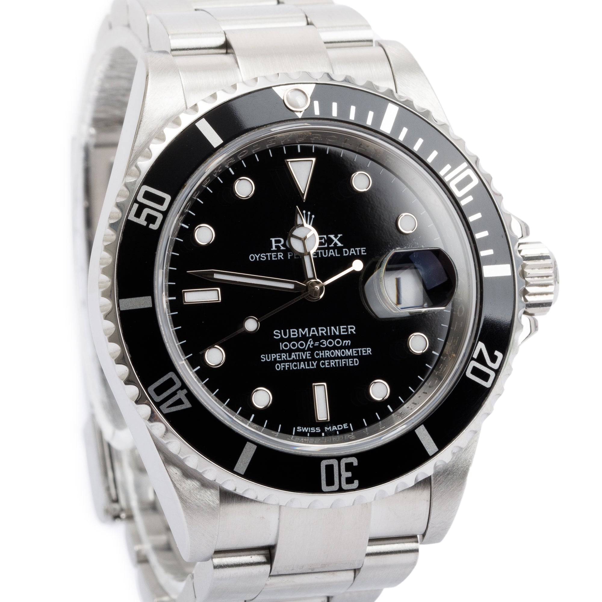 Rolex Stainless Steel Submariner Date 40 MM Automatic Watch