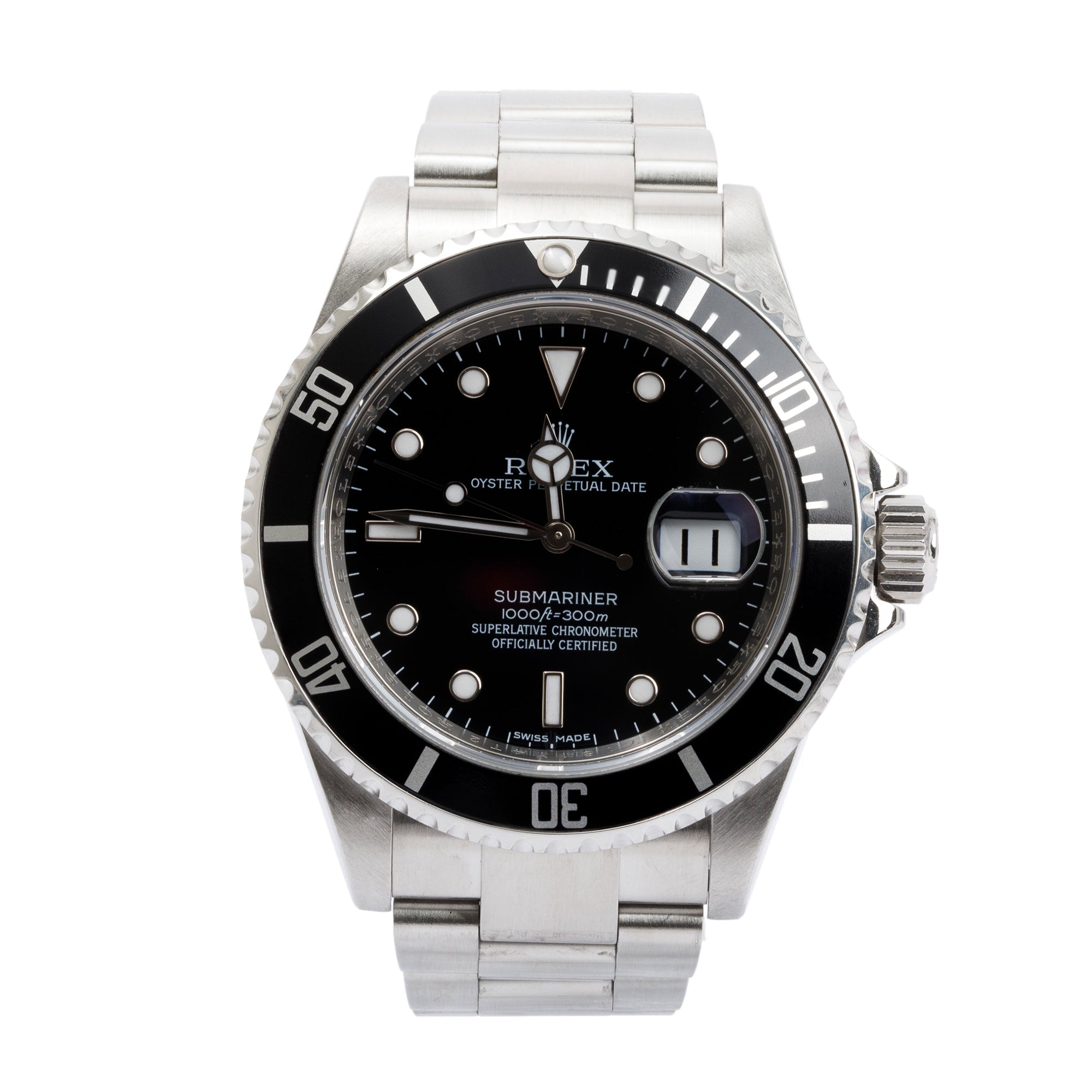 Rolex Stainless Steel Submariner Date 40 MM Automatic Watch