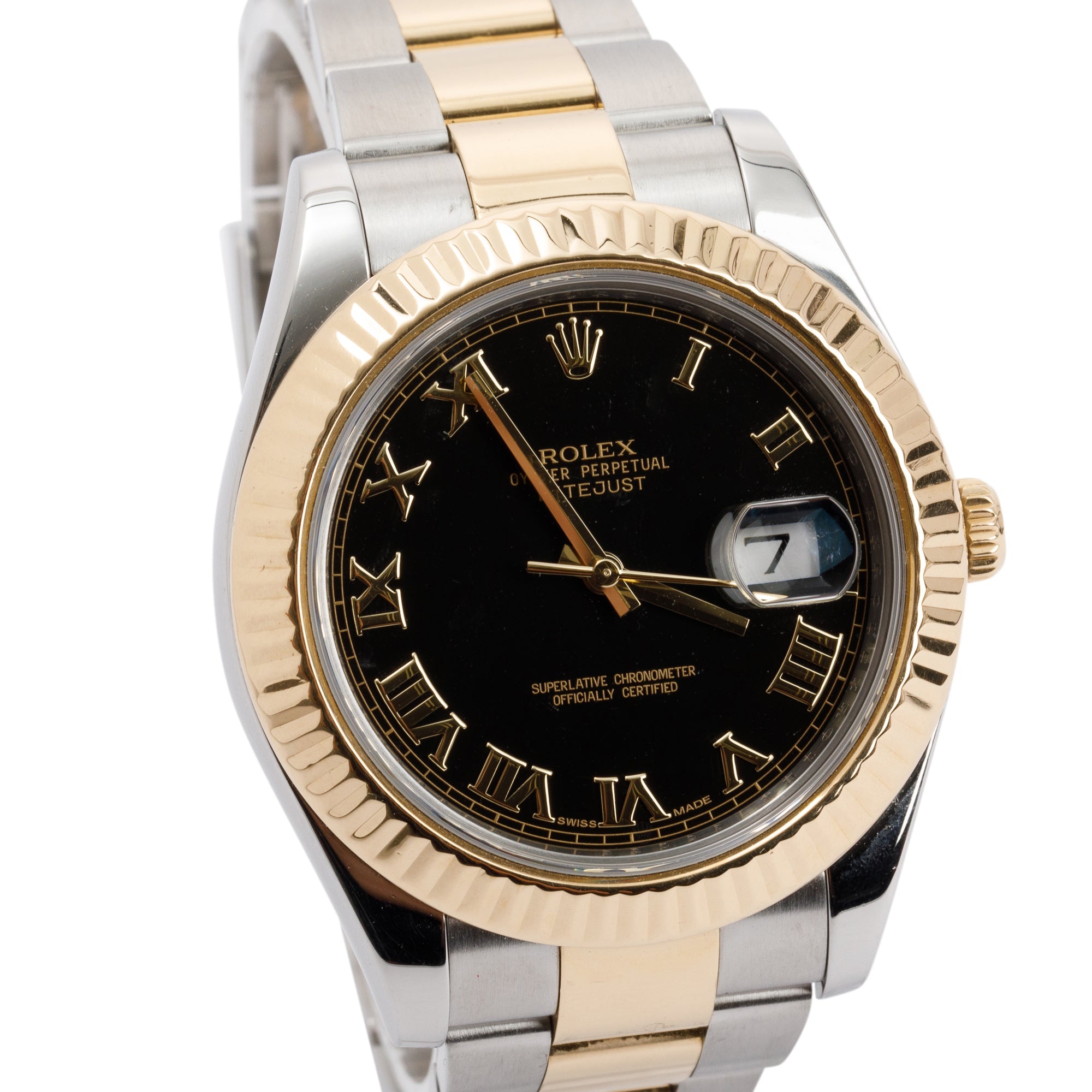 Rolex Steel & Gold Datejust II 41 MM Watch