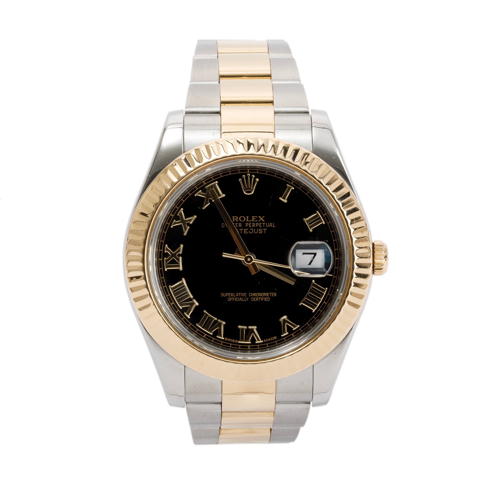 Rolex Steel & Gold Datejust II 41 MM Watch