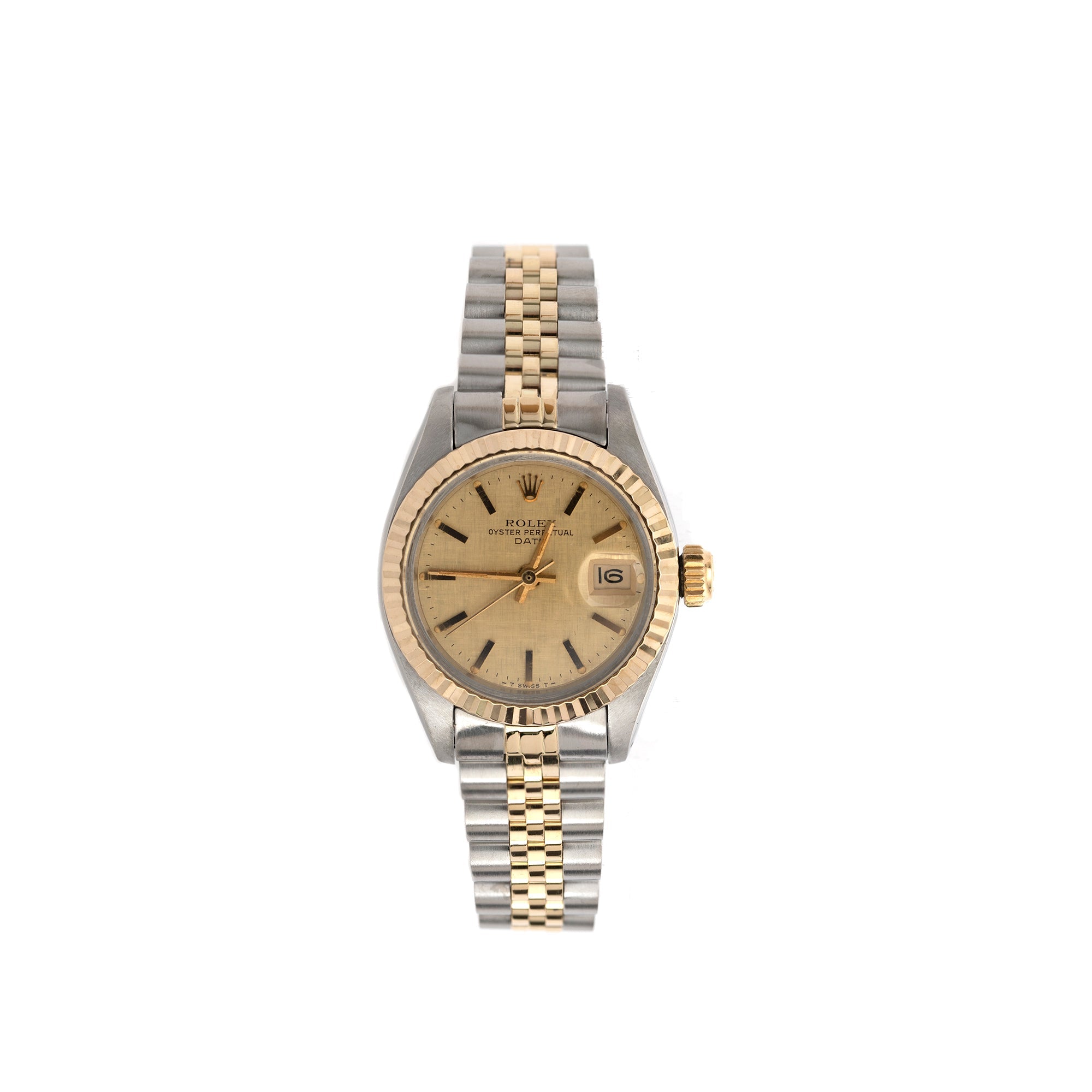 Rolex Two-Tone Datejust 26 MM Watch w/ Box
