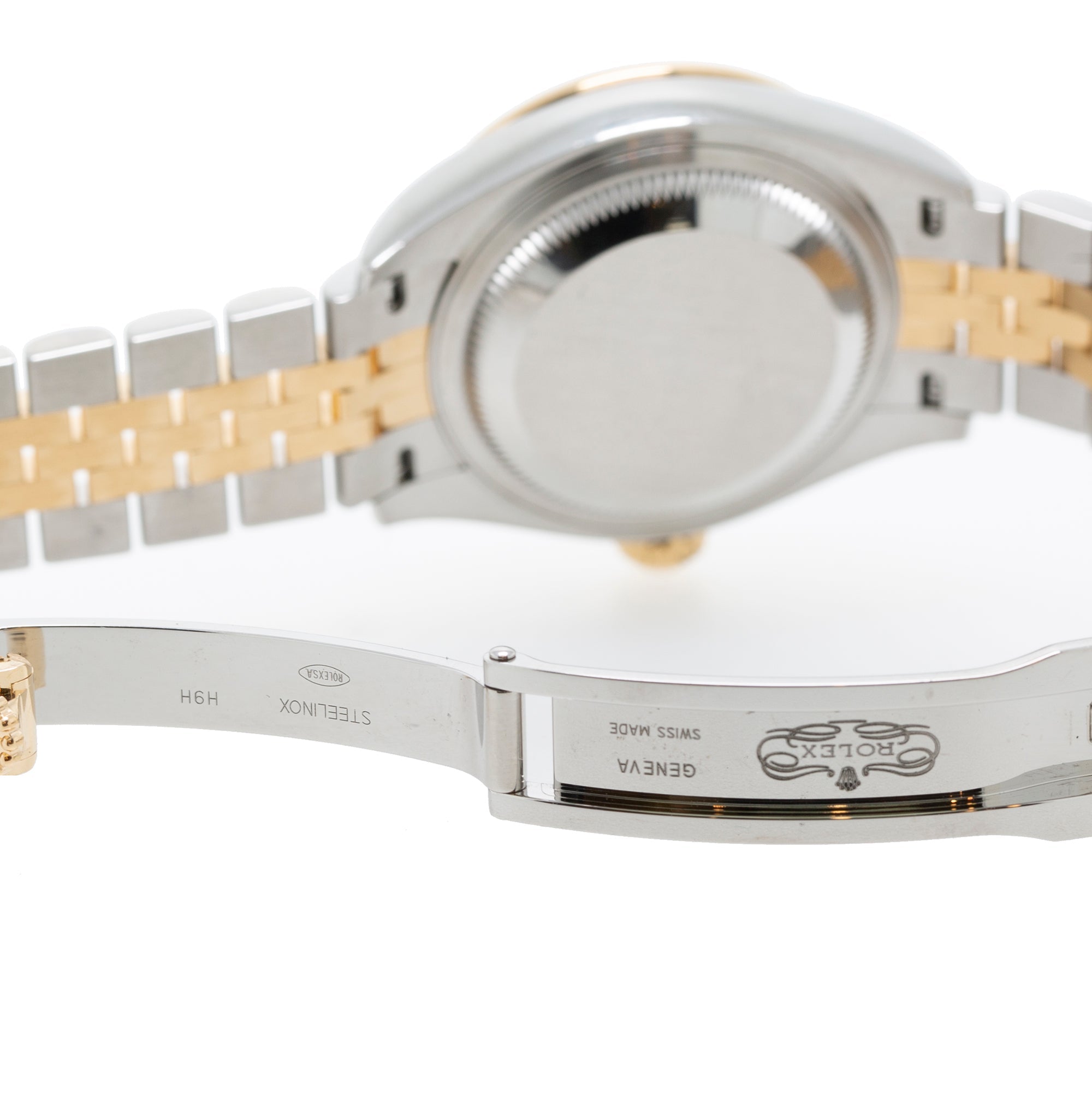 Rolex Two-Tone Lady-Datejust 28 mm Watch with Diamonds w/ Box & Papers