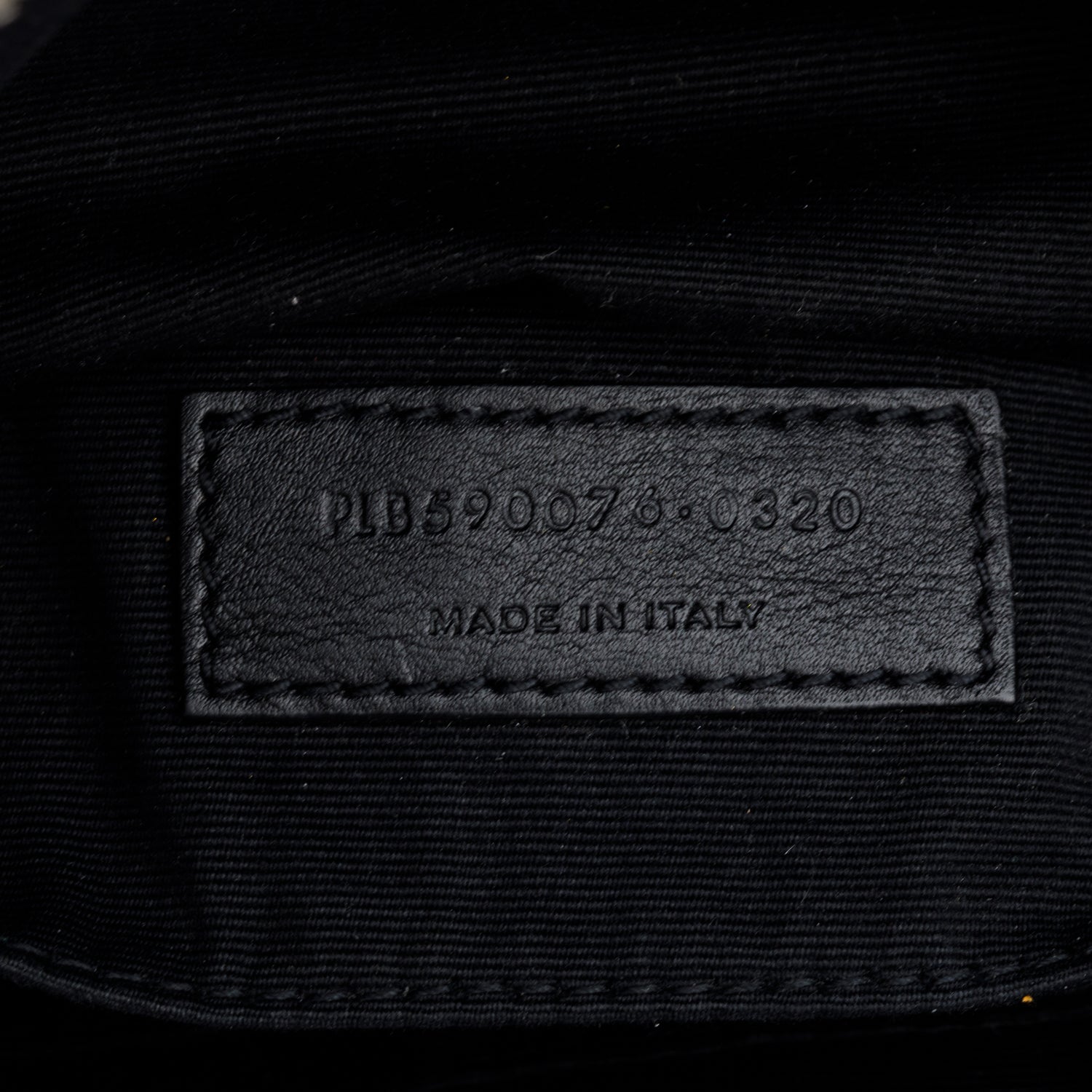 Saint Laurent 2020 Black Canvas Classic Crossbody Belt Bag Bag