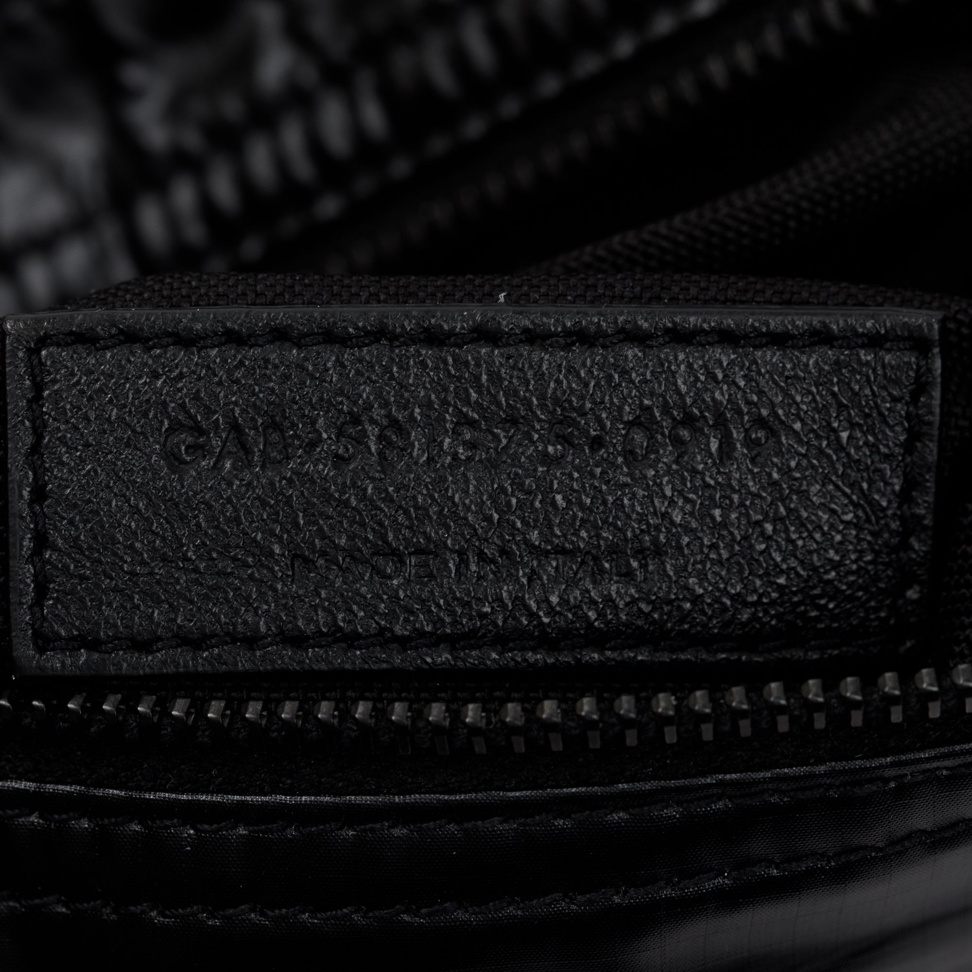 Saint Laurent 2020 Black Nylon Nuxx Crossbody Belt Bag