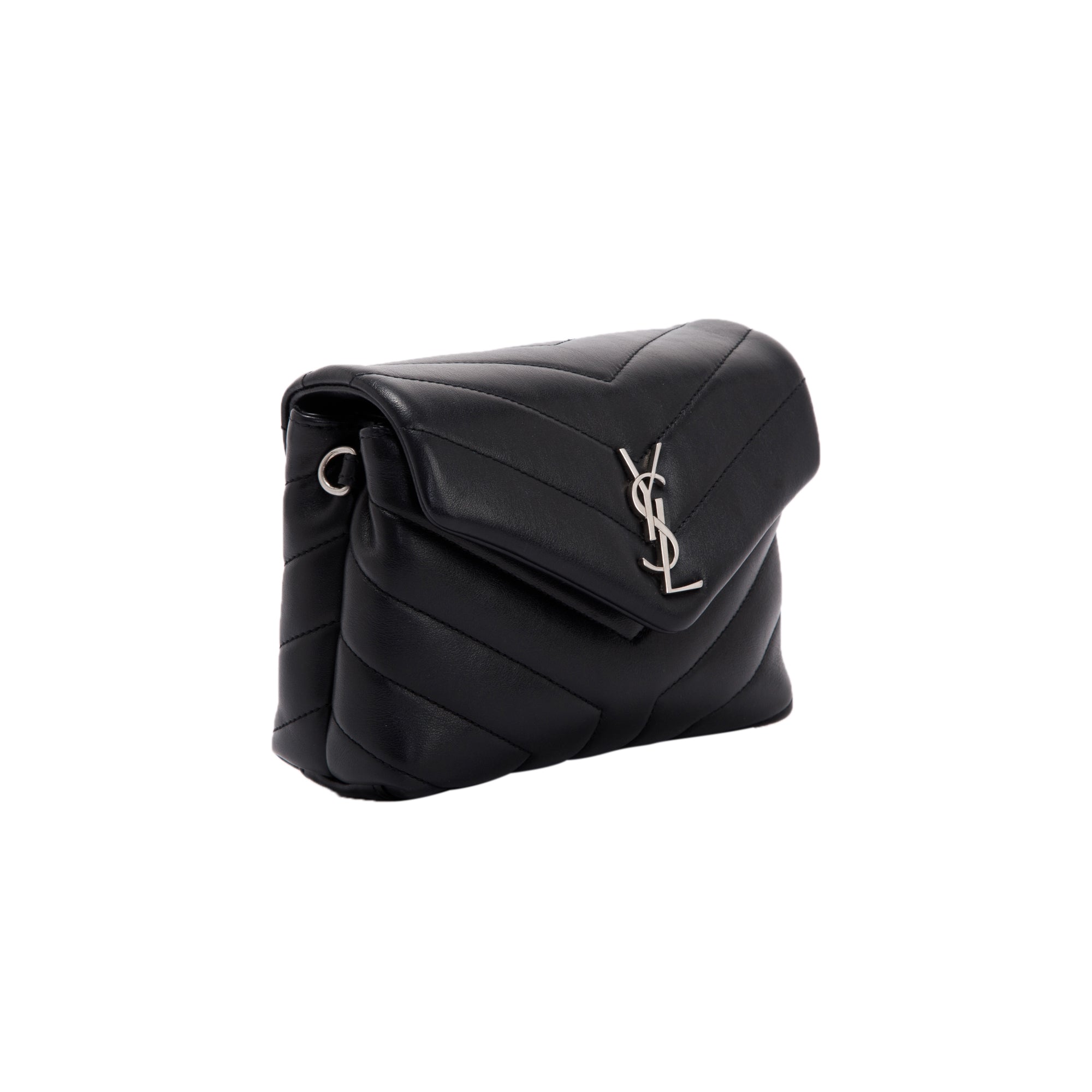 Saint Laurent 2020 Monogram Matelasse Toy Loulou Crossbody Bag w/ Box