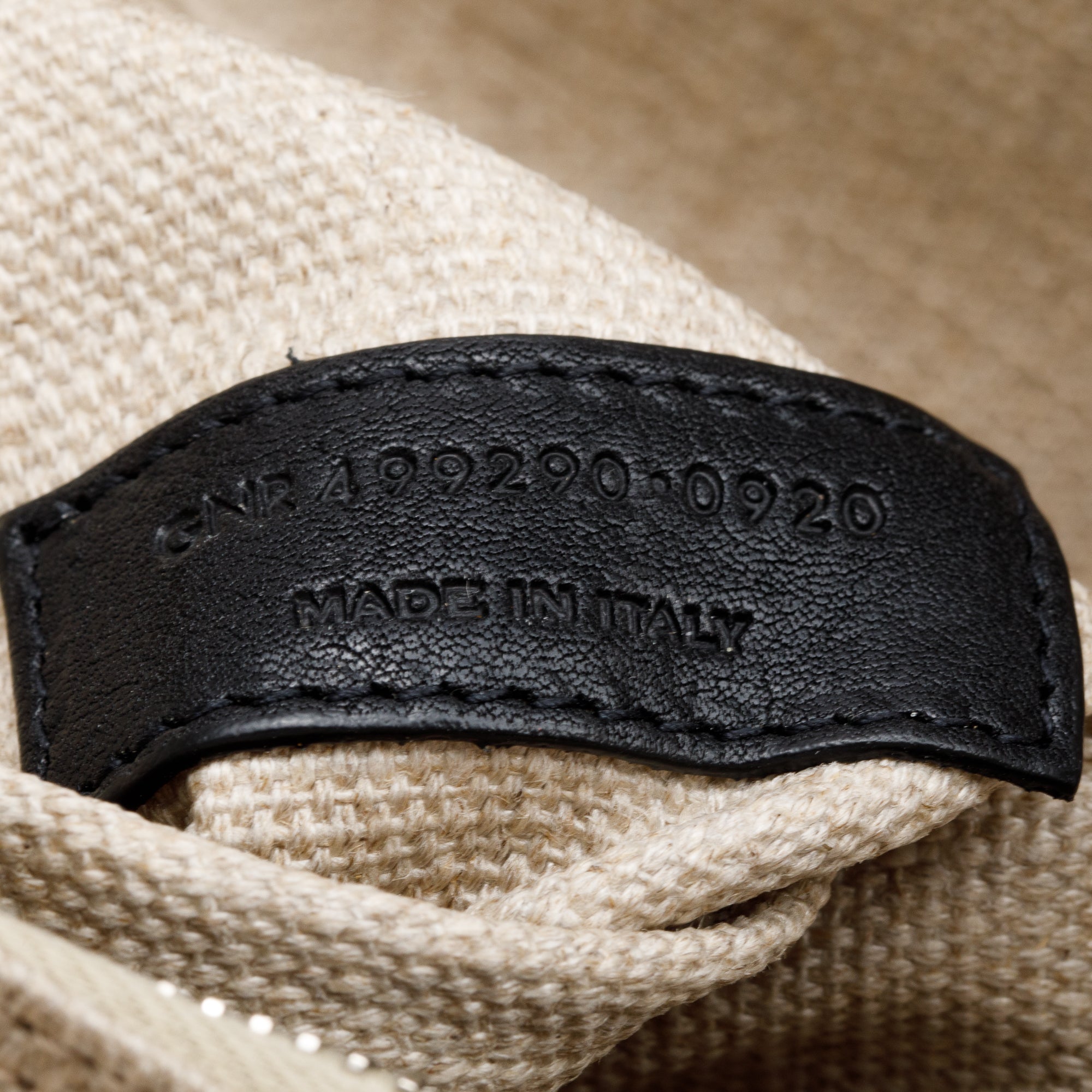 Saint Laurent 2020 Neutral Canvas Large Rive Gauche Canvas Tote