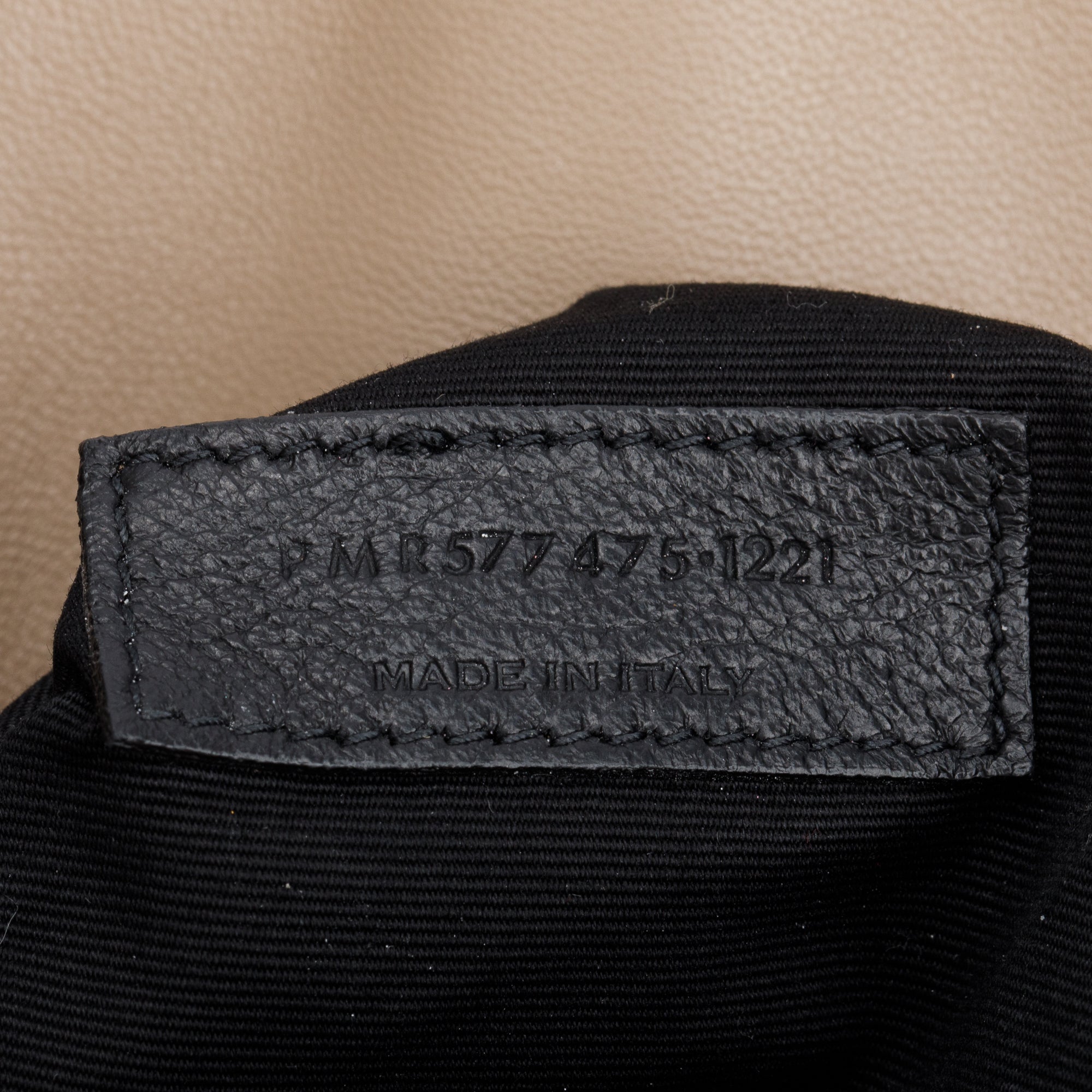 Saint Laurent 2021 Beige Nappa Leather Medium Puffer Loulou Shoulder Bag