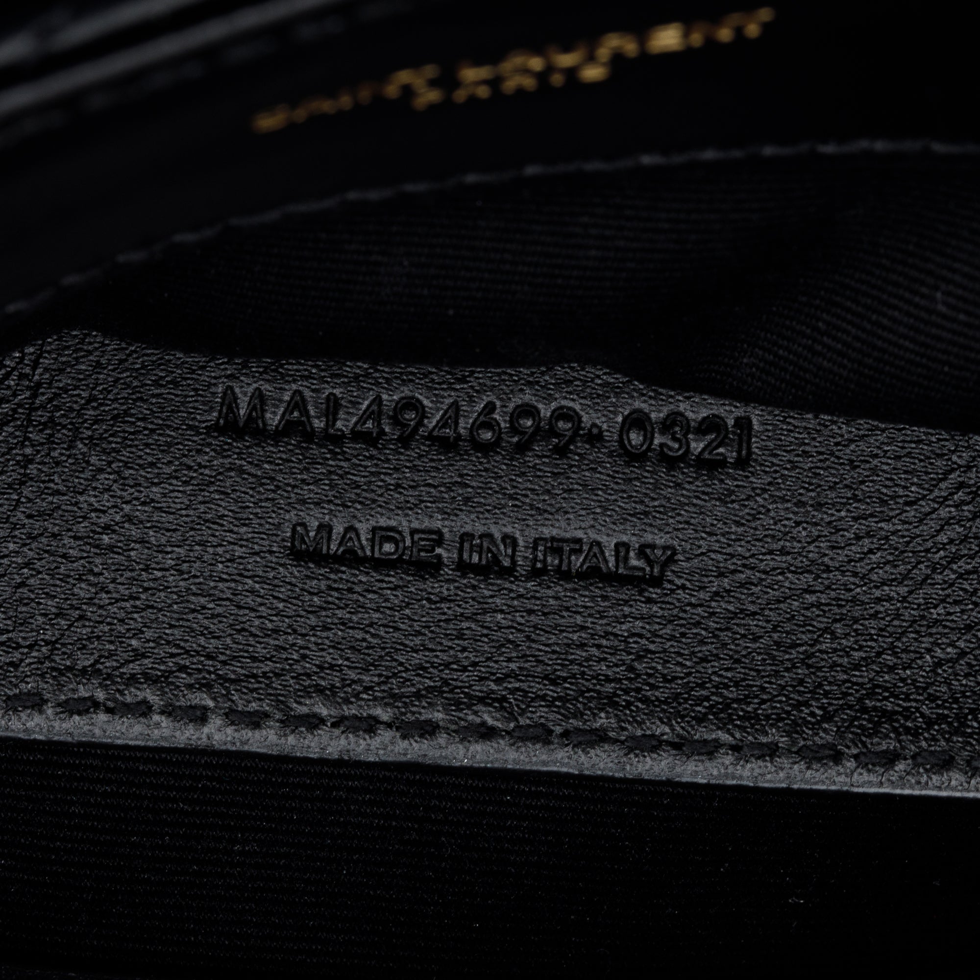 Saint Laurent 2021 Black Quilted Leather Small Loulou Shoulder Bag w/ Box