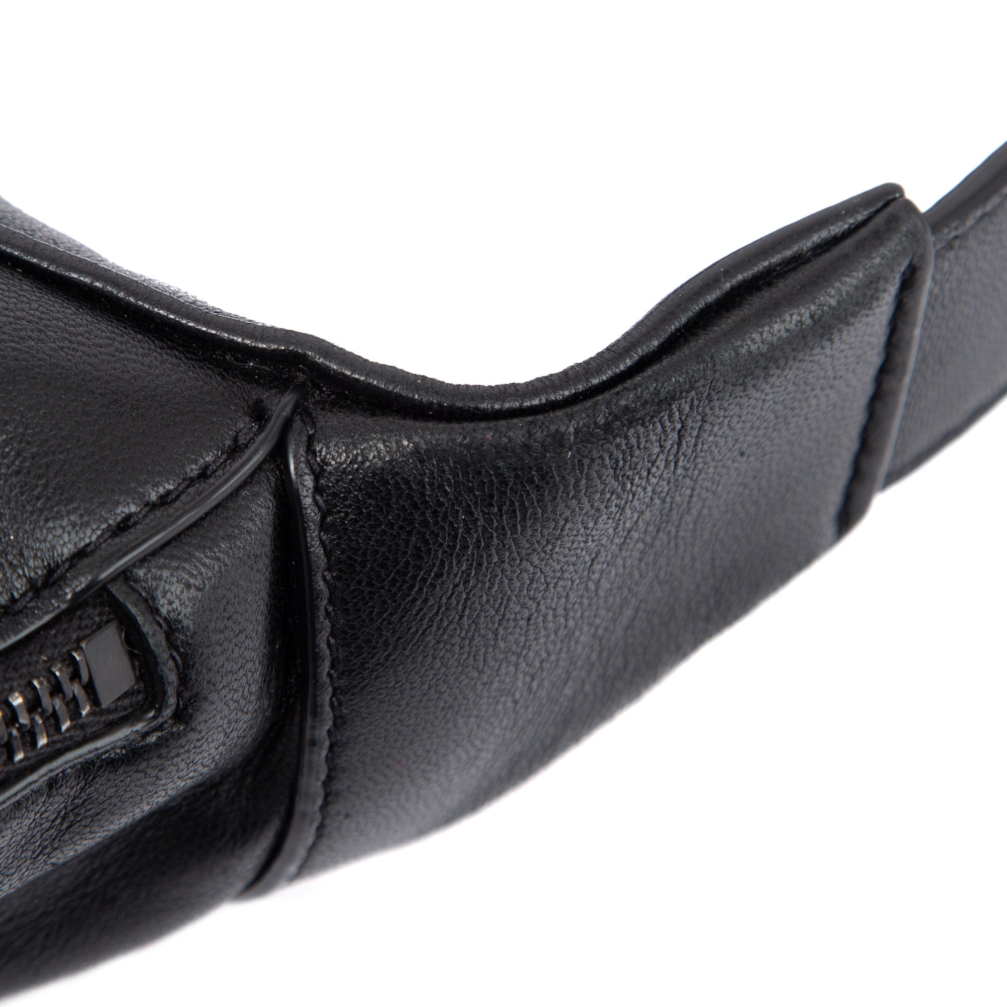 Saint Laurent 2021 Black Soft Lambskin Cassandre Classic Crossbody Bag w/ Box & Receipt