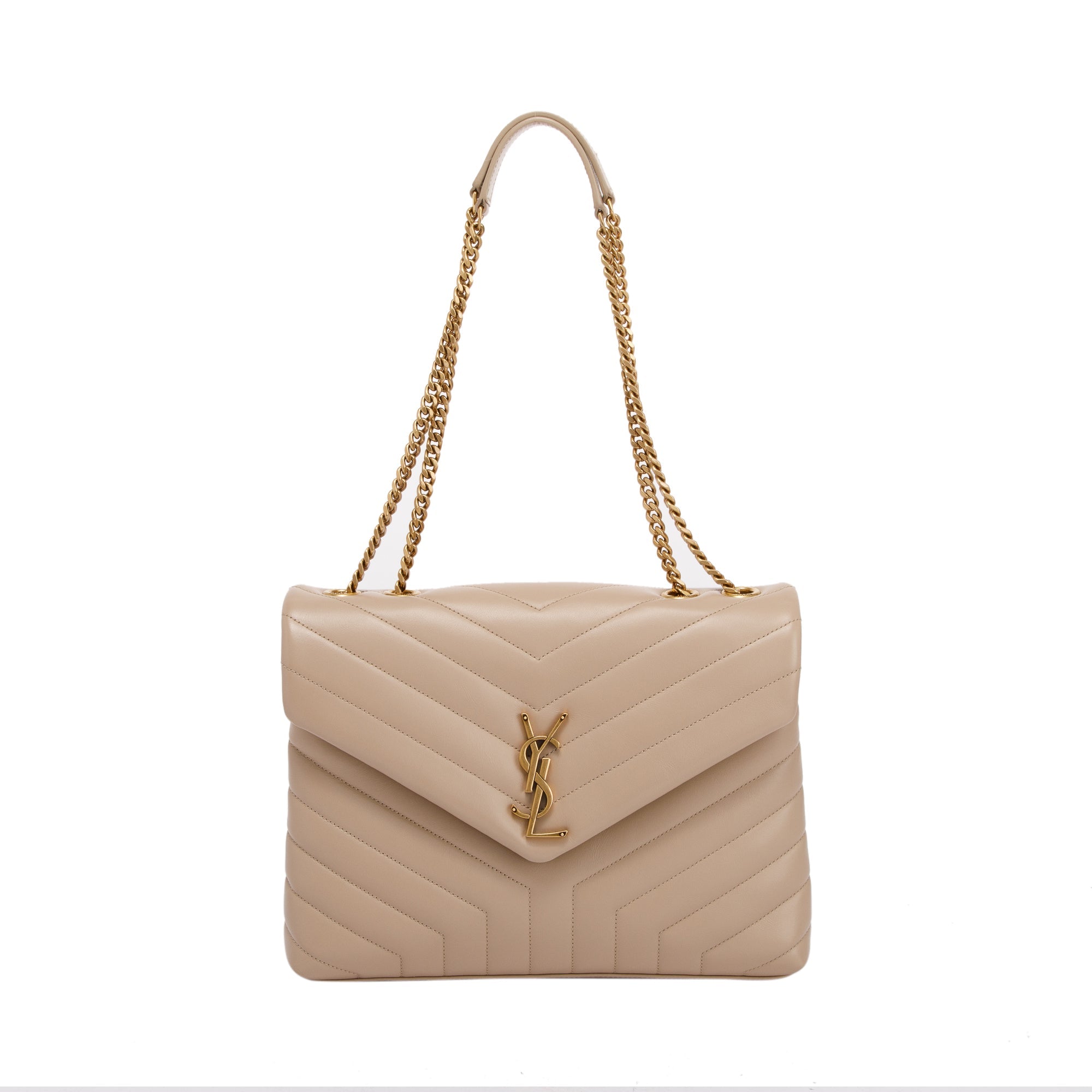 Saint Laurent 2021 Medium Loulou Monogram Shoulder Bag