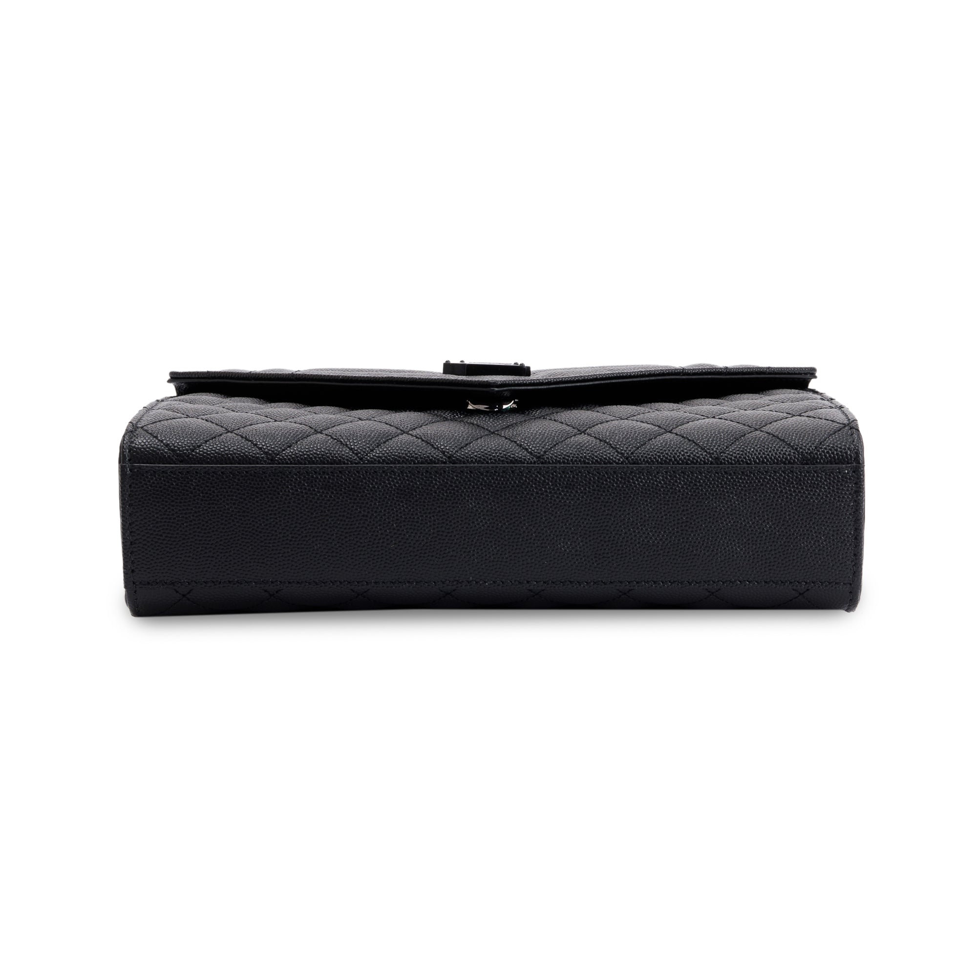 Saint Laurent 2021 Medium Monogram Matelasse Envelope Chain Bag
