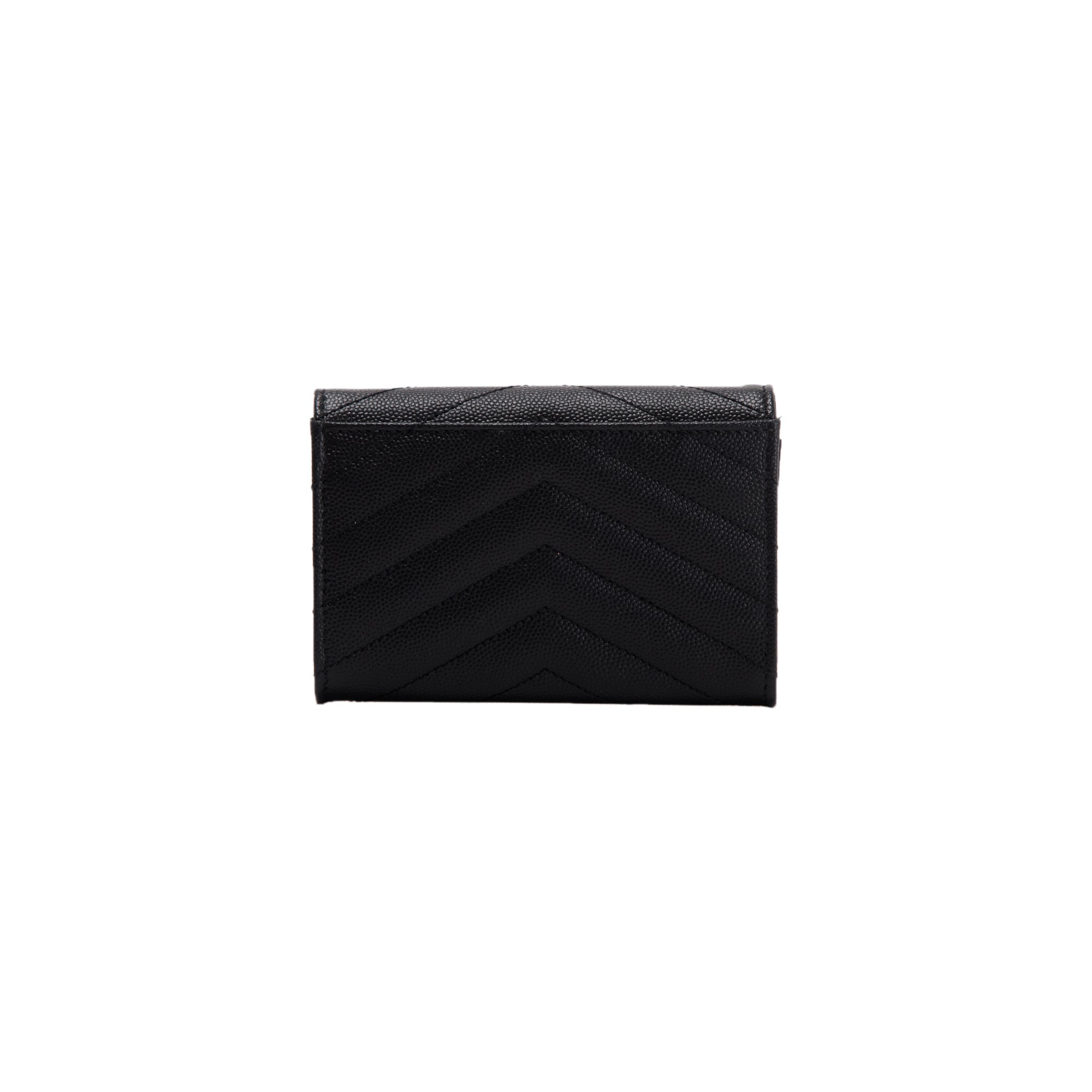 Saint Laurent 2021 Small Cassandre Matelasse Envelope Wallet w/ Box