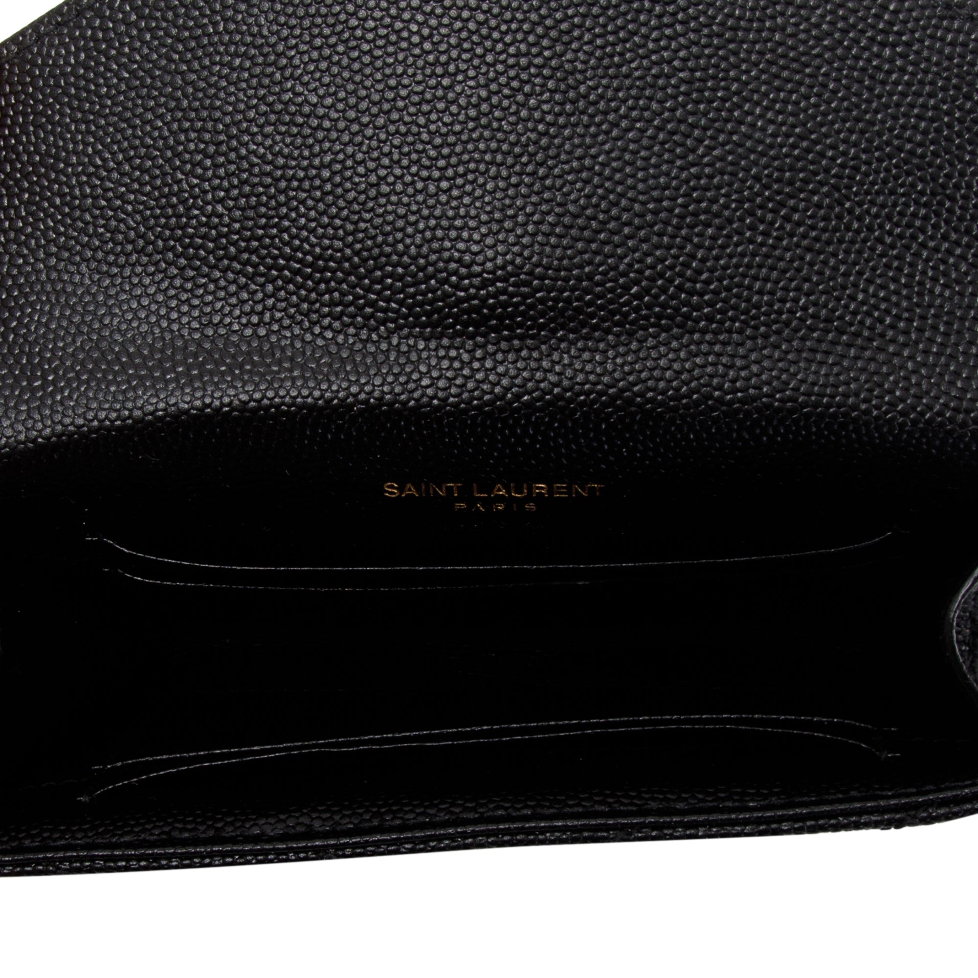 Saint Laurent 2021 Small Cassandre Matelasse Envelope Wallet w/ Box