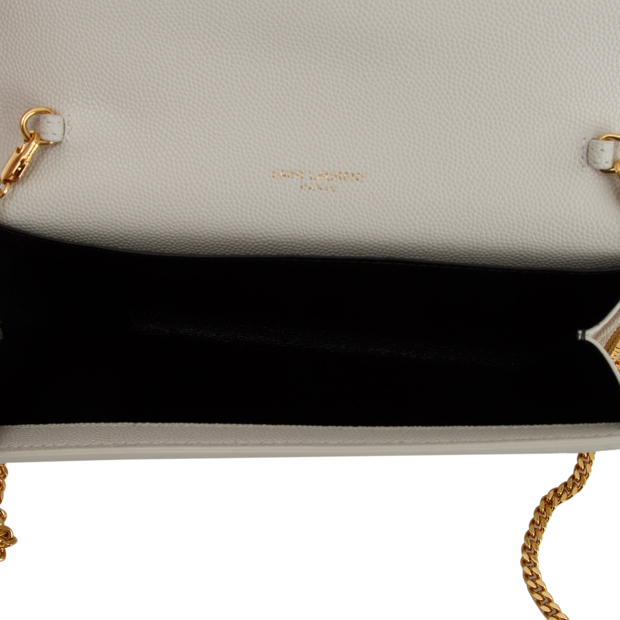 Saint Laurent 2021 Uptown Chain Wallet w/ Receipt