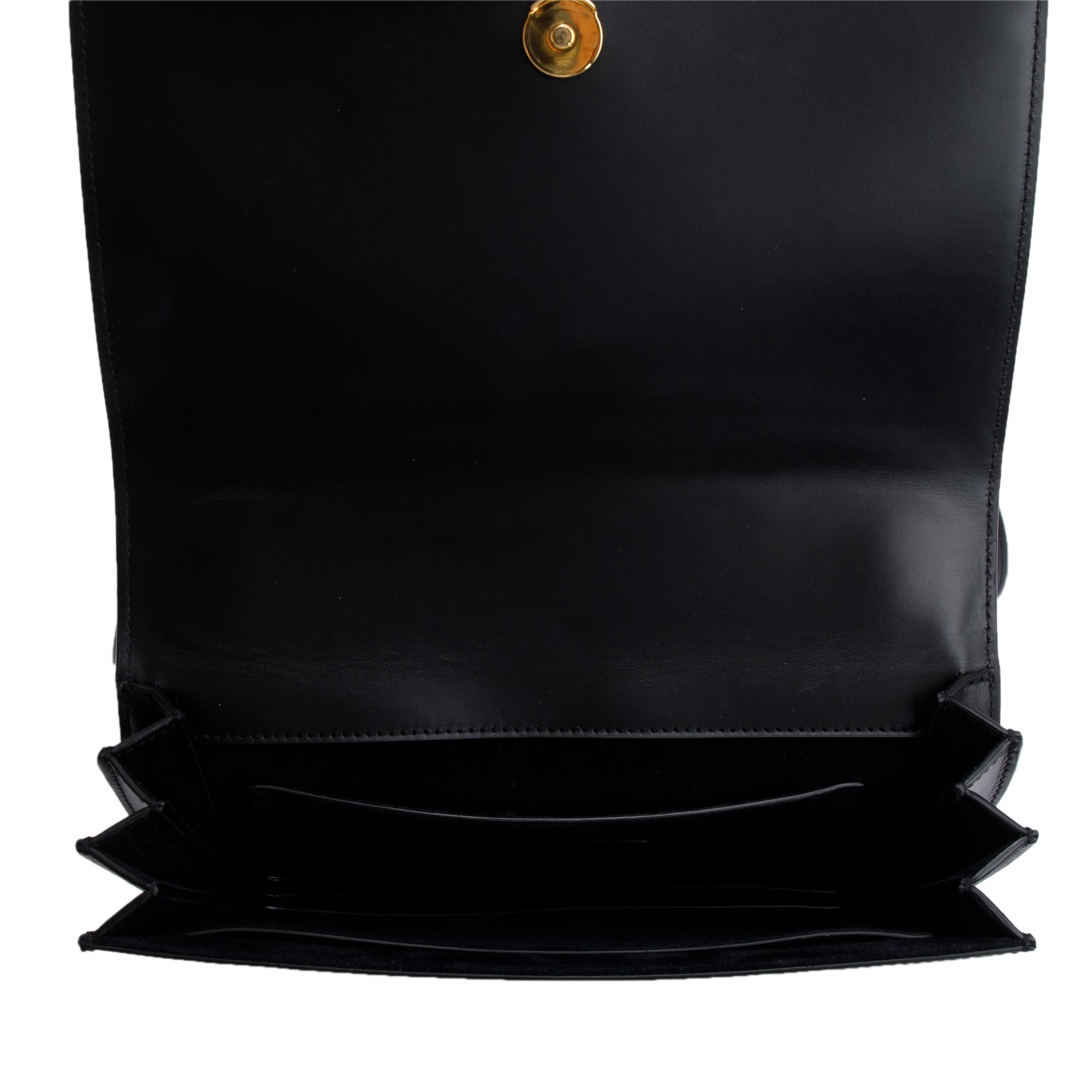 Saint Laurent 2022 Black Calfskin Leather Small Dylan Shoulder Bag