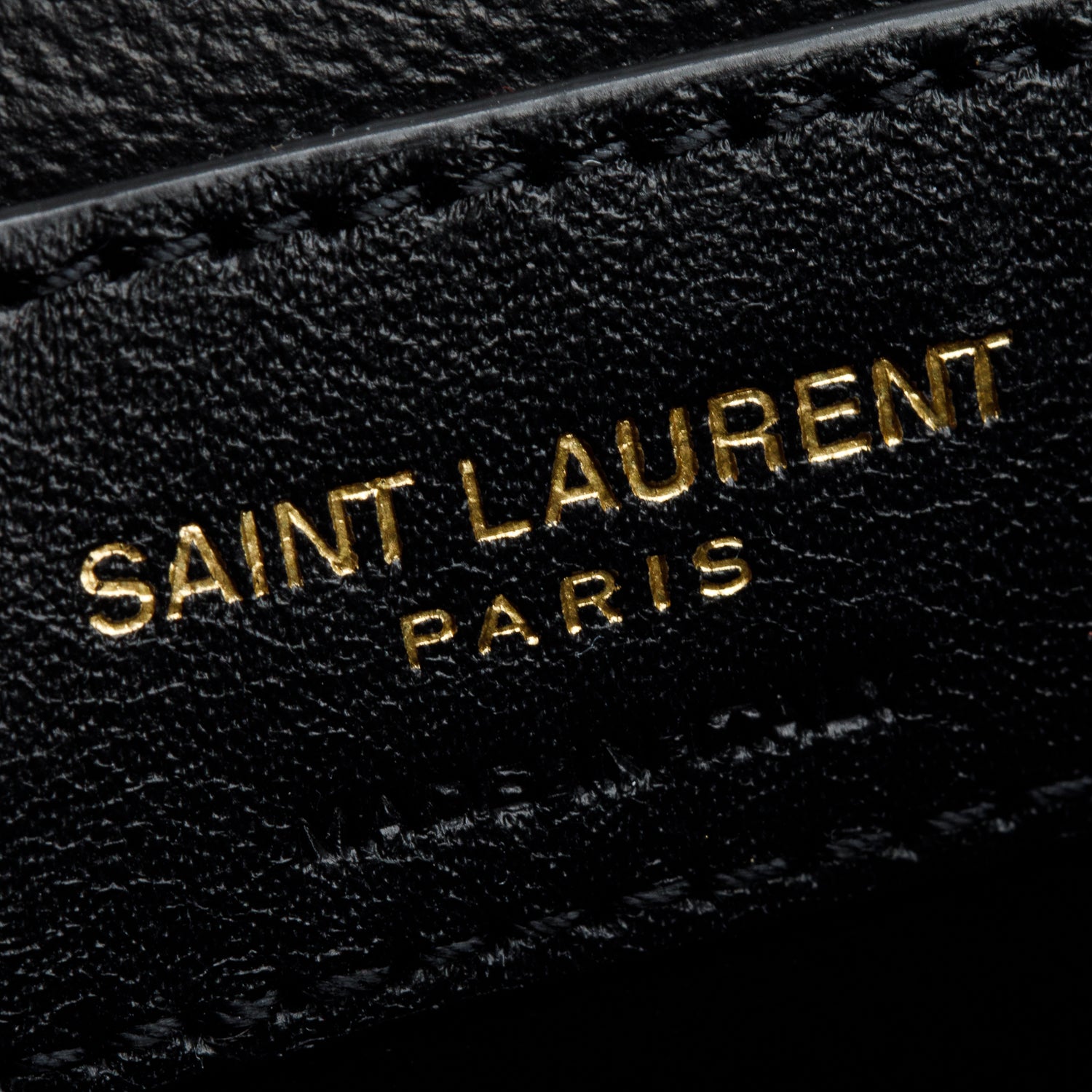 Saint Laurent 2022 Black Grained De Poudre Medium Envelope Shoulder Bag