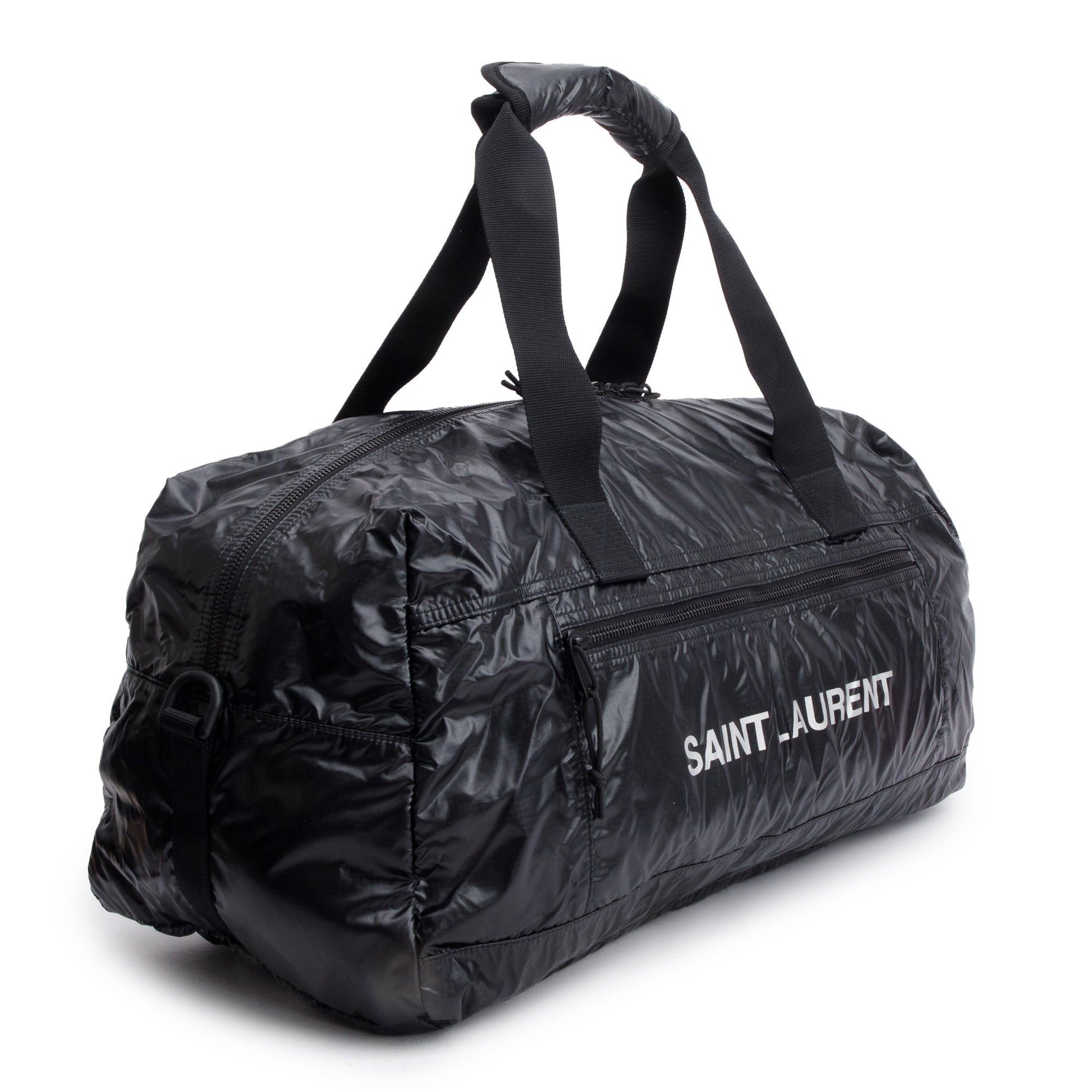 Saint Laurent 2022 Black Nylon Large Nuxx Duffle Bag