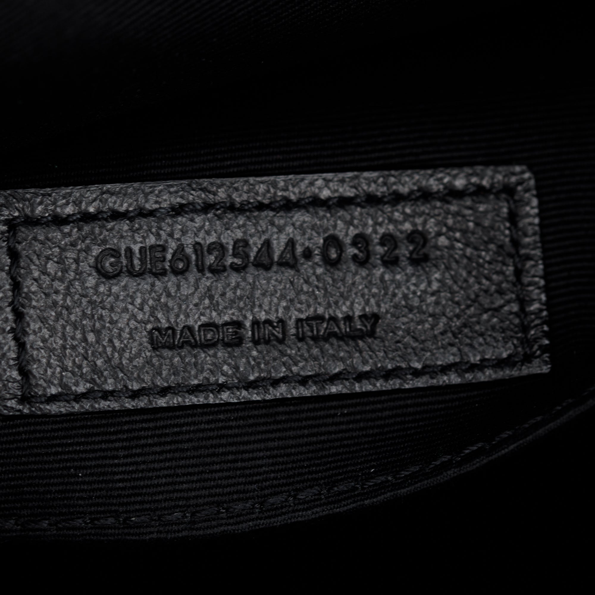 Saint Laurent 2022 Black Quilted Leather Lou Bag