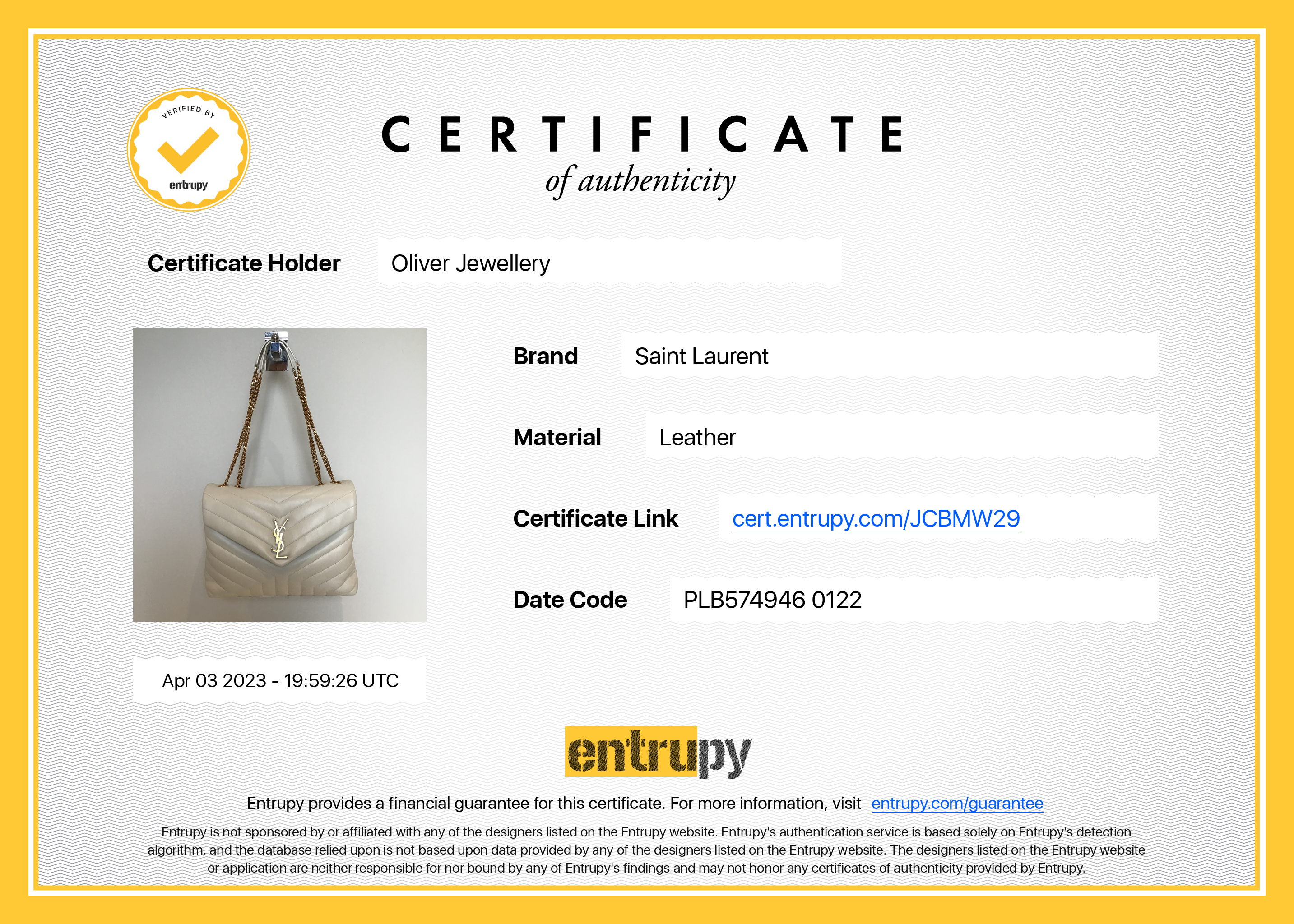 Saint Laurent 2022 Medium Loulou Monogram Shoulder Bag