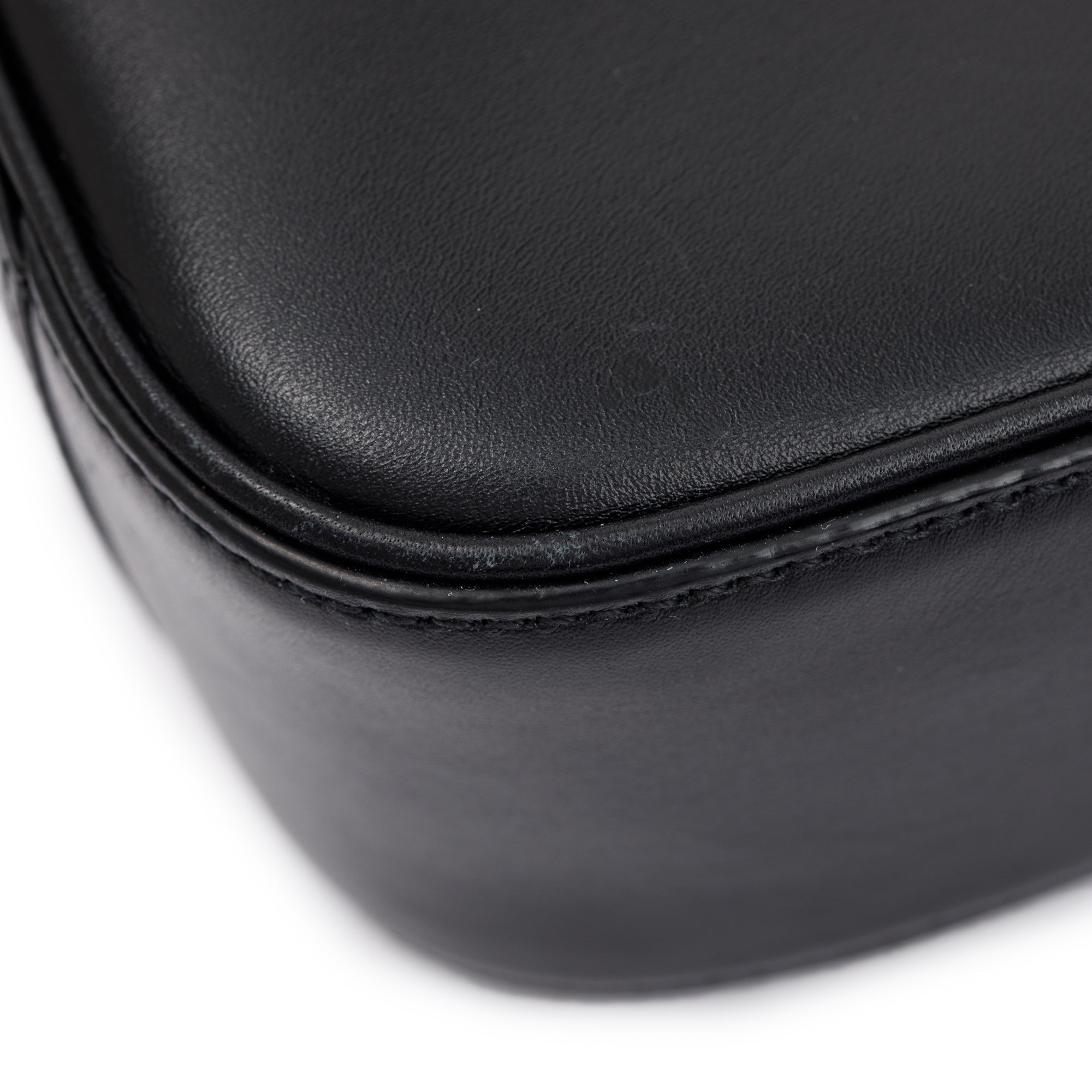 Saint Laurent 2023 Black Calfskin Leather Le 5 a 7 Hobo Bag