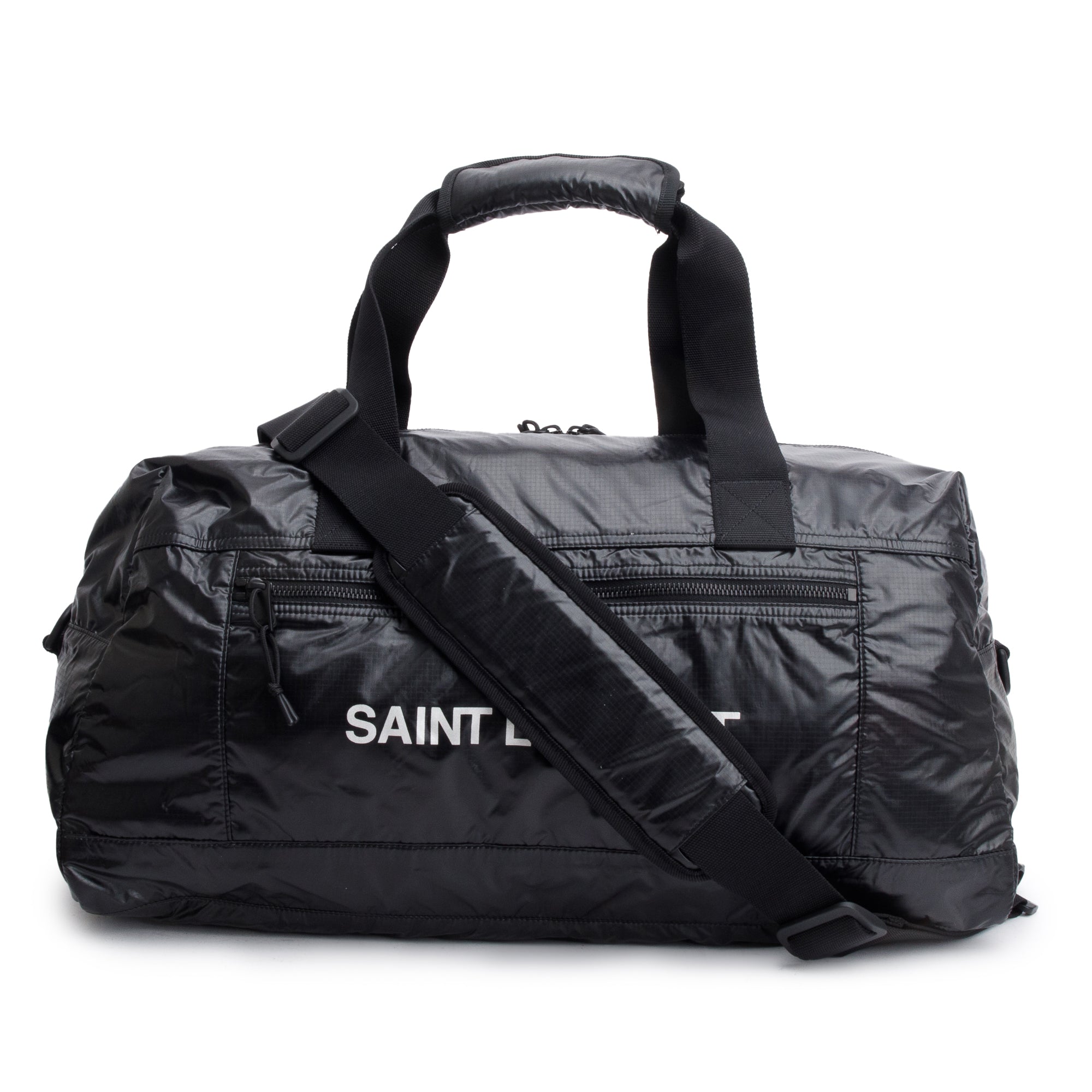 Saint Laurent 2023 Black Nylon Large Nuxx Duffle Bag