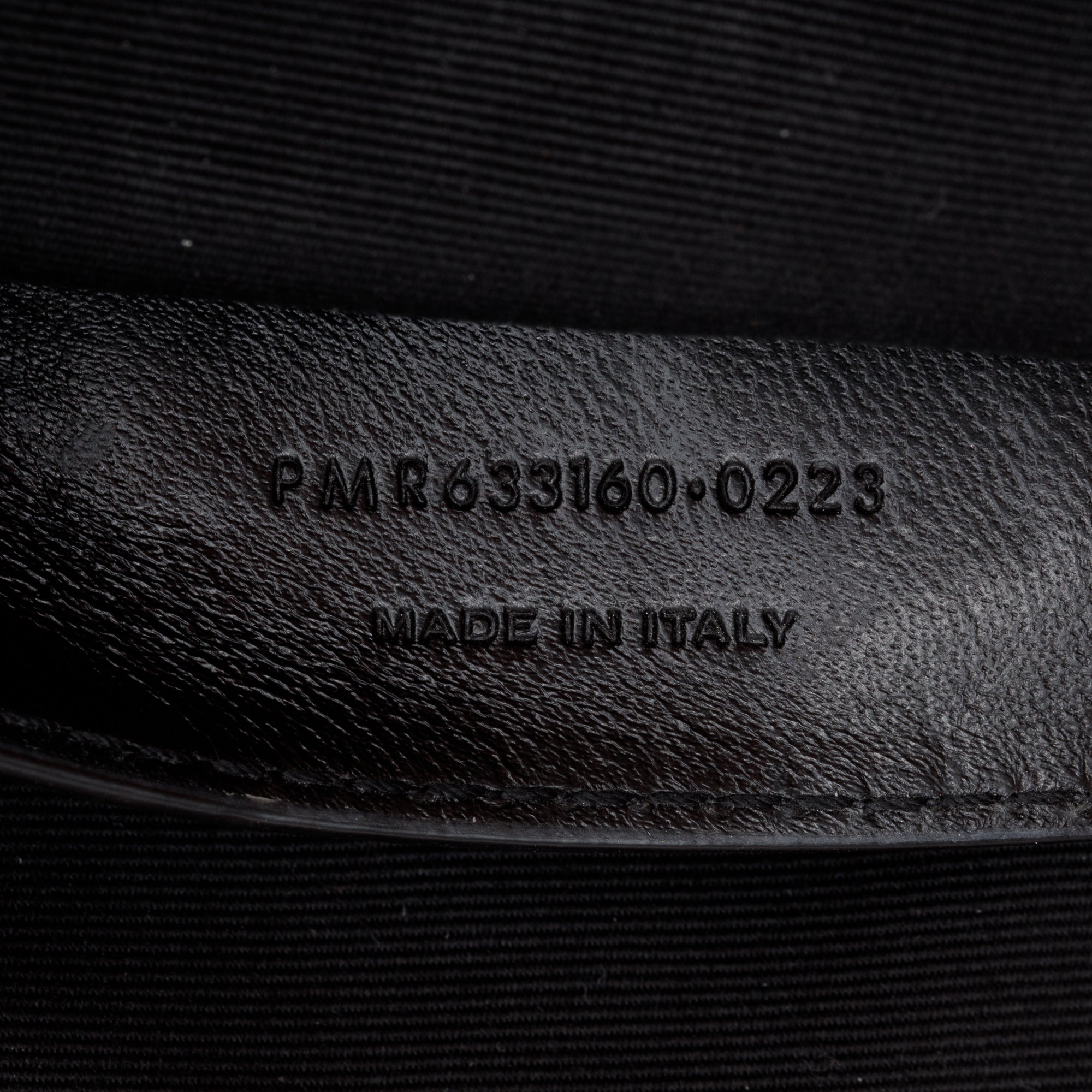 Saint Laurent 2023 Brown Crinkled Calfskin Leather Baby Niki Shoulder Bag