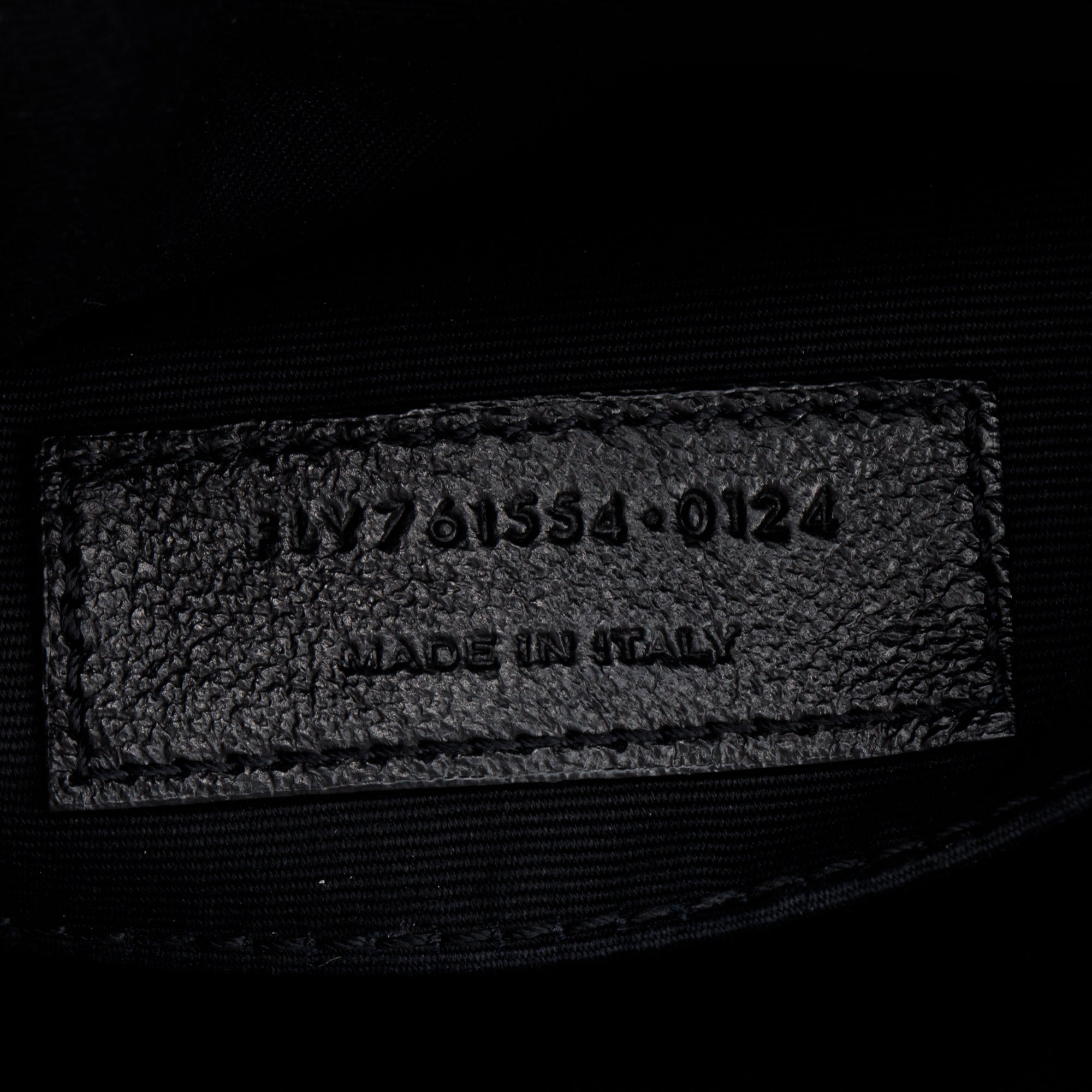 Saint Laurent 2024 Black Quilted Leather Lou Camera Bag w/ Receipt