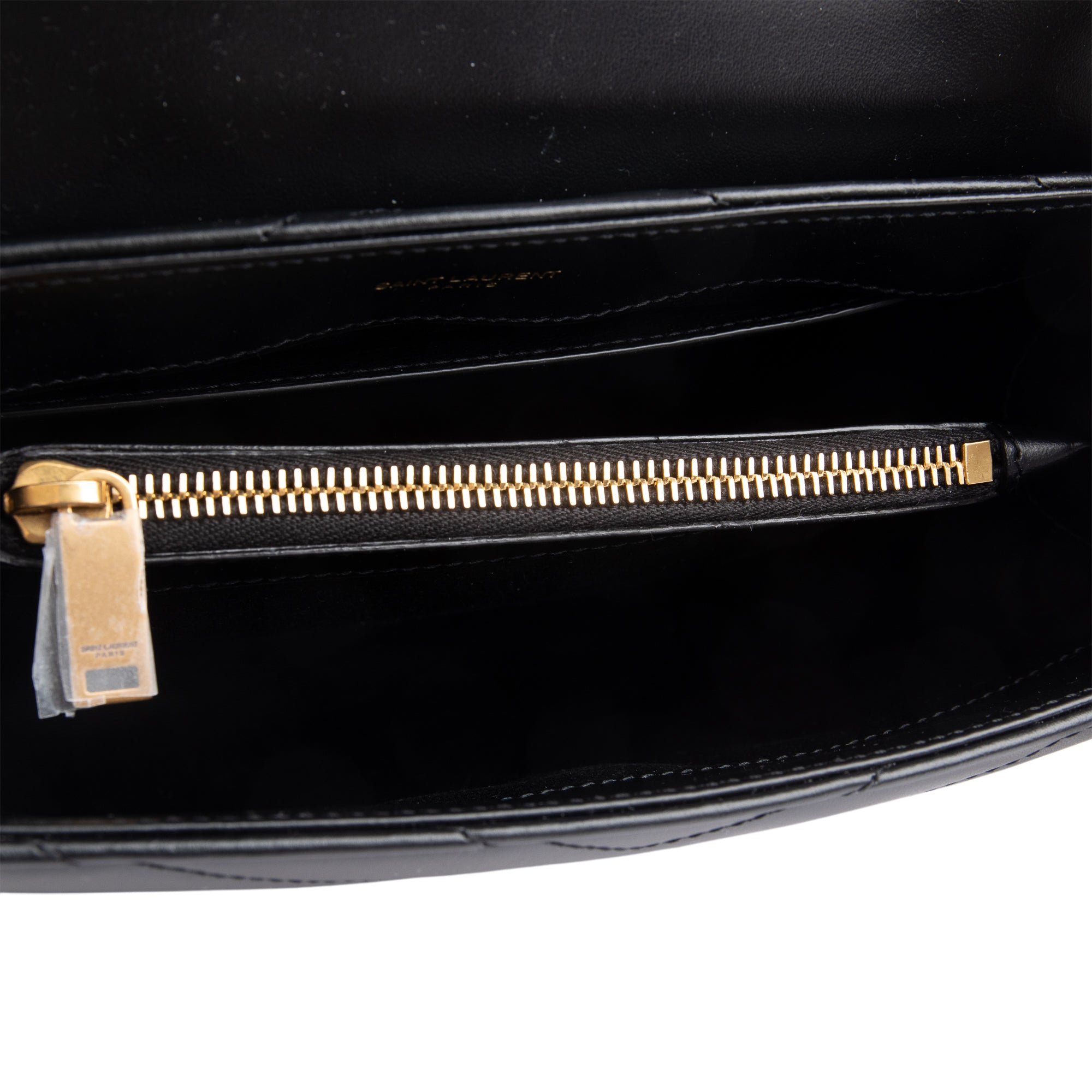 Saint Laurent 2024 Black Quilted Leather Small Loulou Shoulder Bag