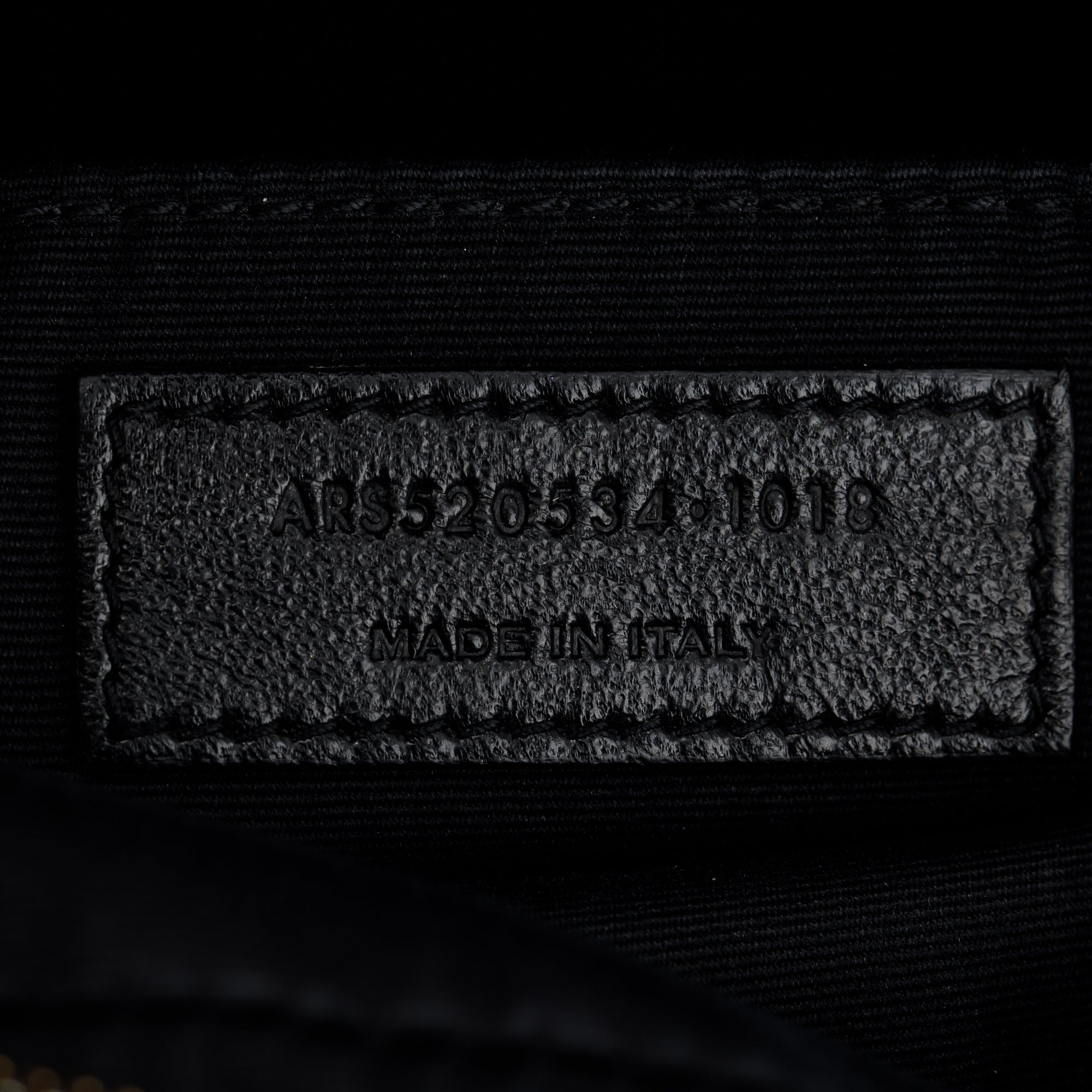 Saint Laurent Black Calfskin Leather Lou Camera Bag